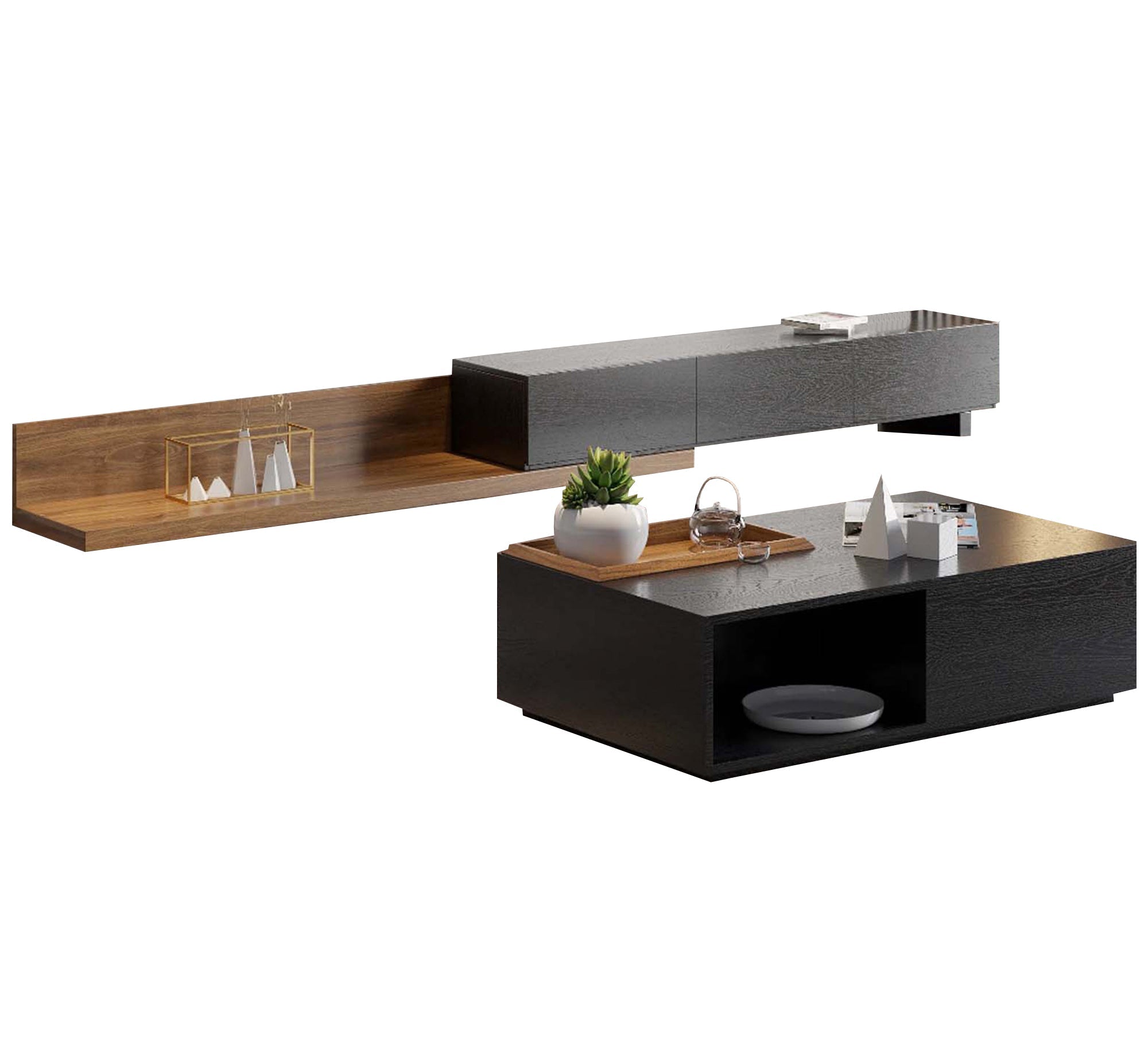 TV unit with coffee table - Vitrine Furniture - Furniture
