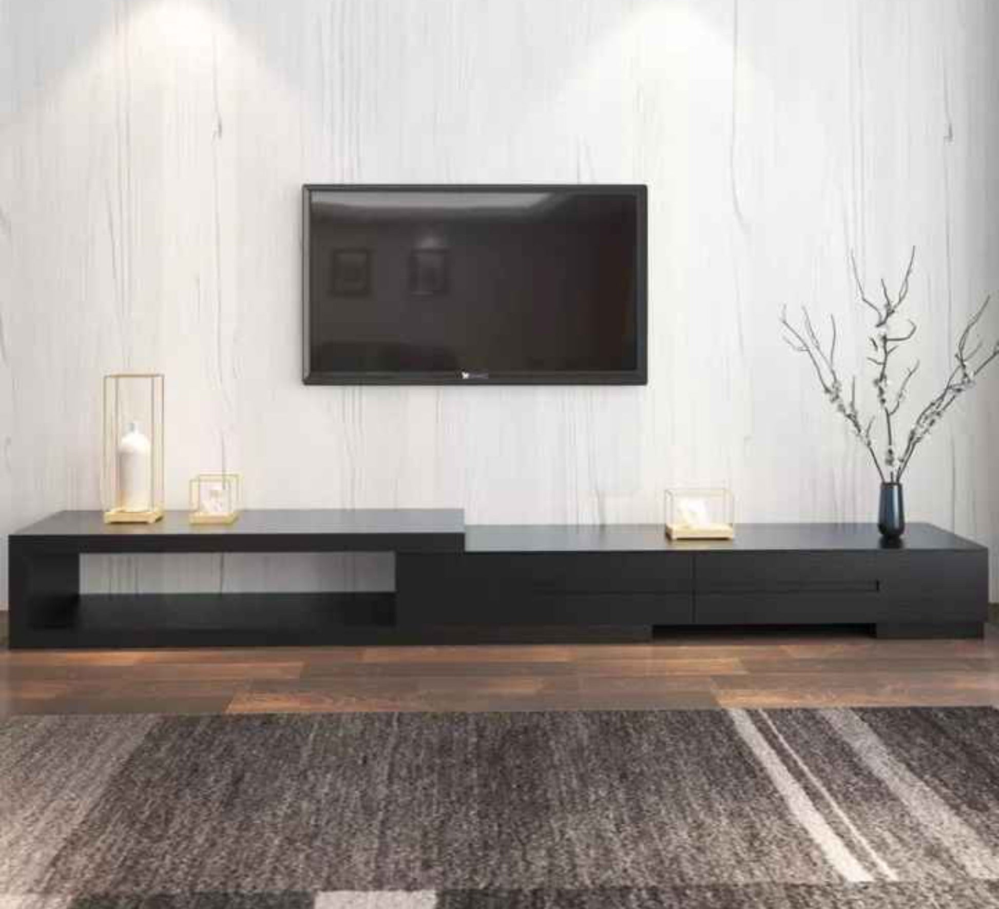 TV unit with gradual surface - Vitrine Furniture - Furniture