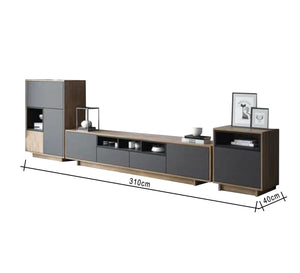 TV unit with multiple piece - Vitrine Furniture - Furniture