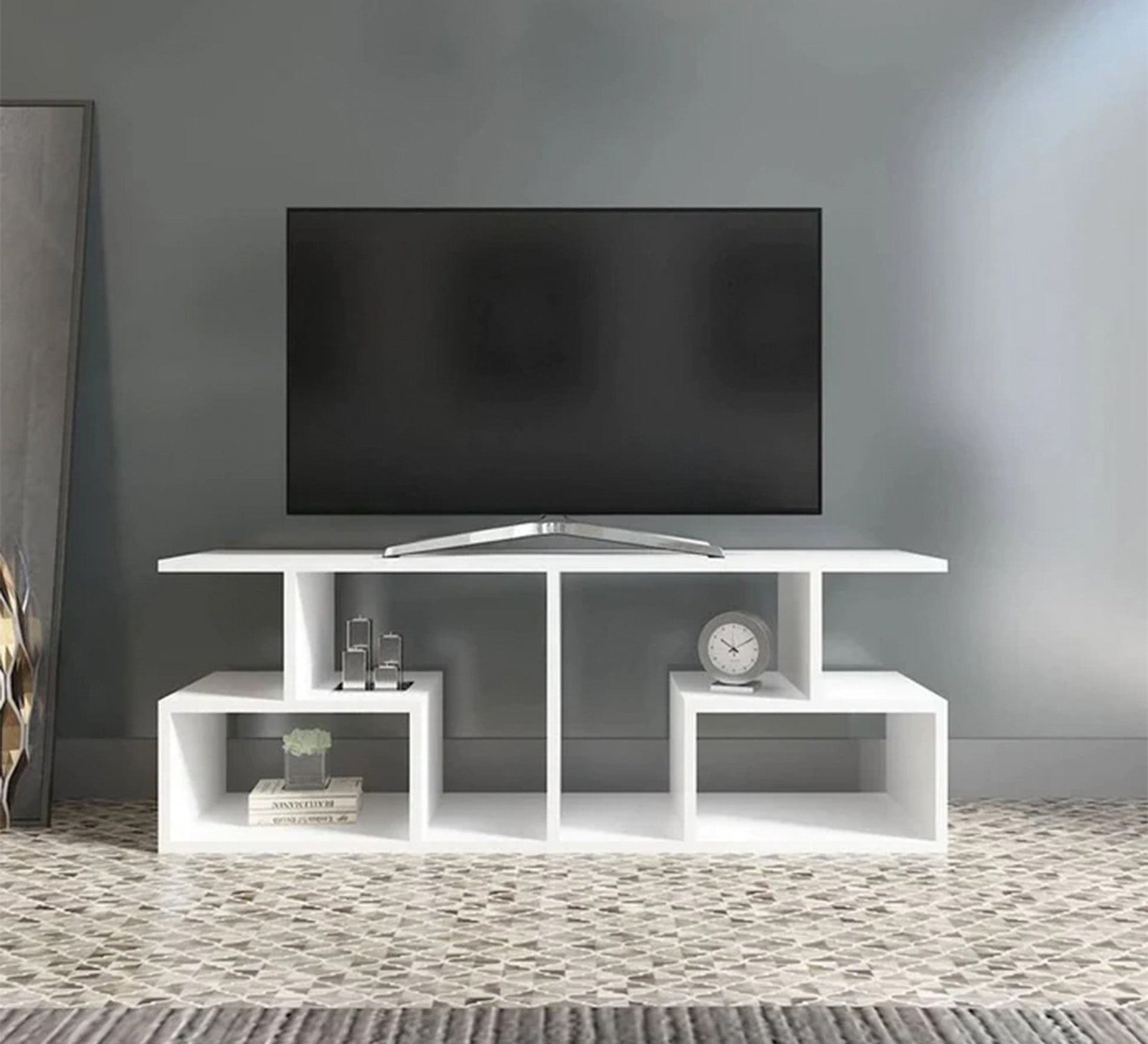 TV unit with nested shelves - Vitrine Furniture - TV Table & Cabinet