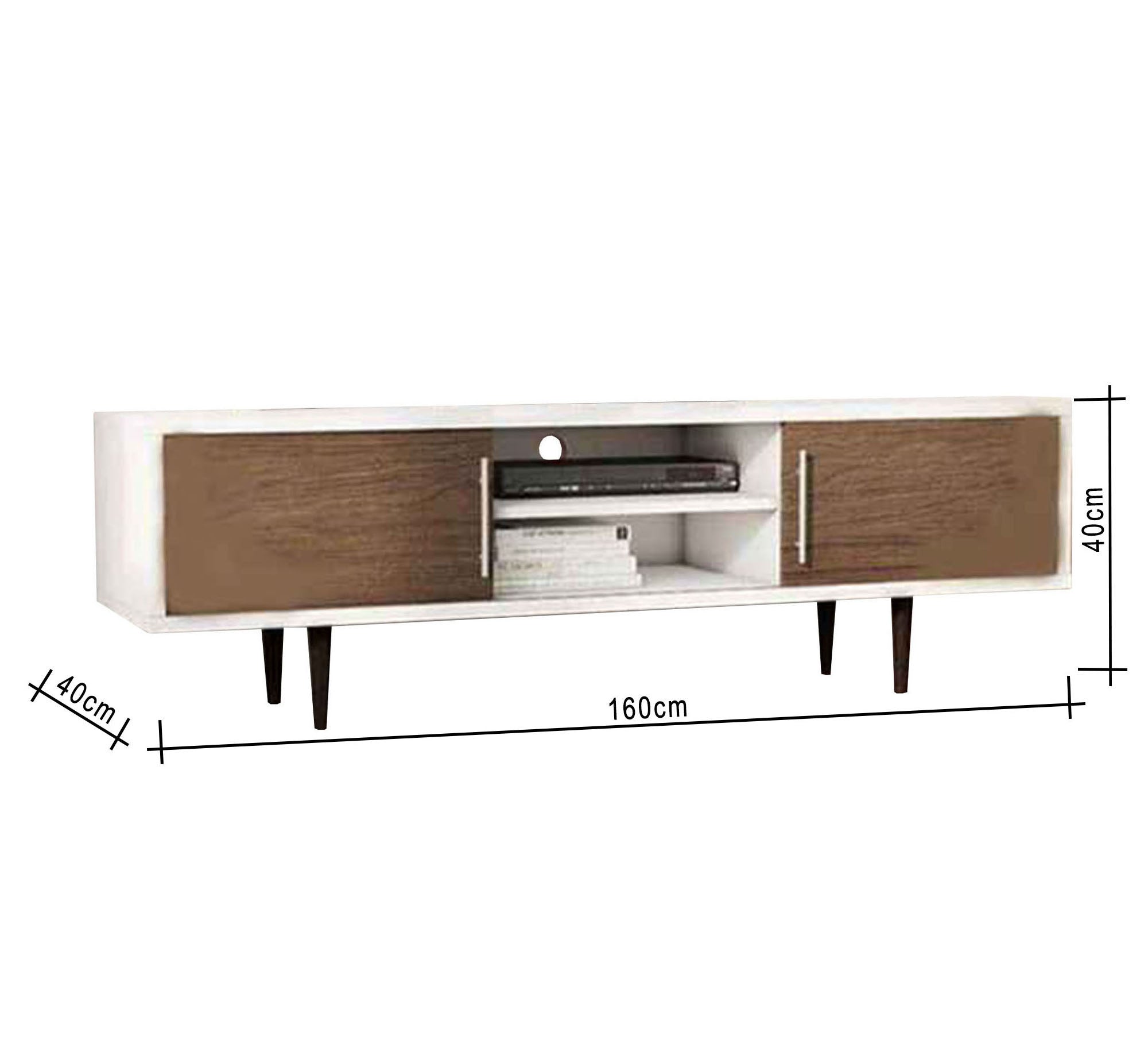 TV unit with open space in the middle - Vitrine Furniture - Furniture