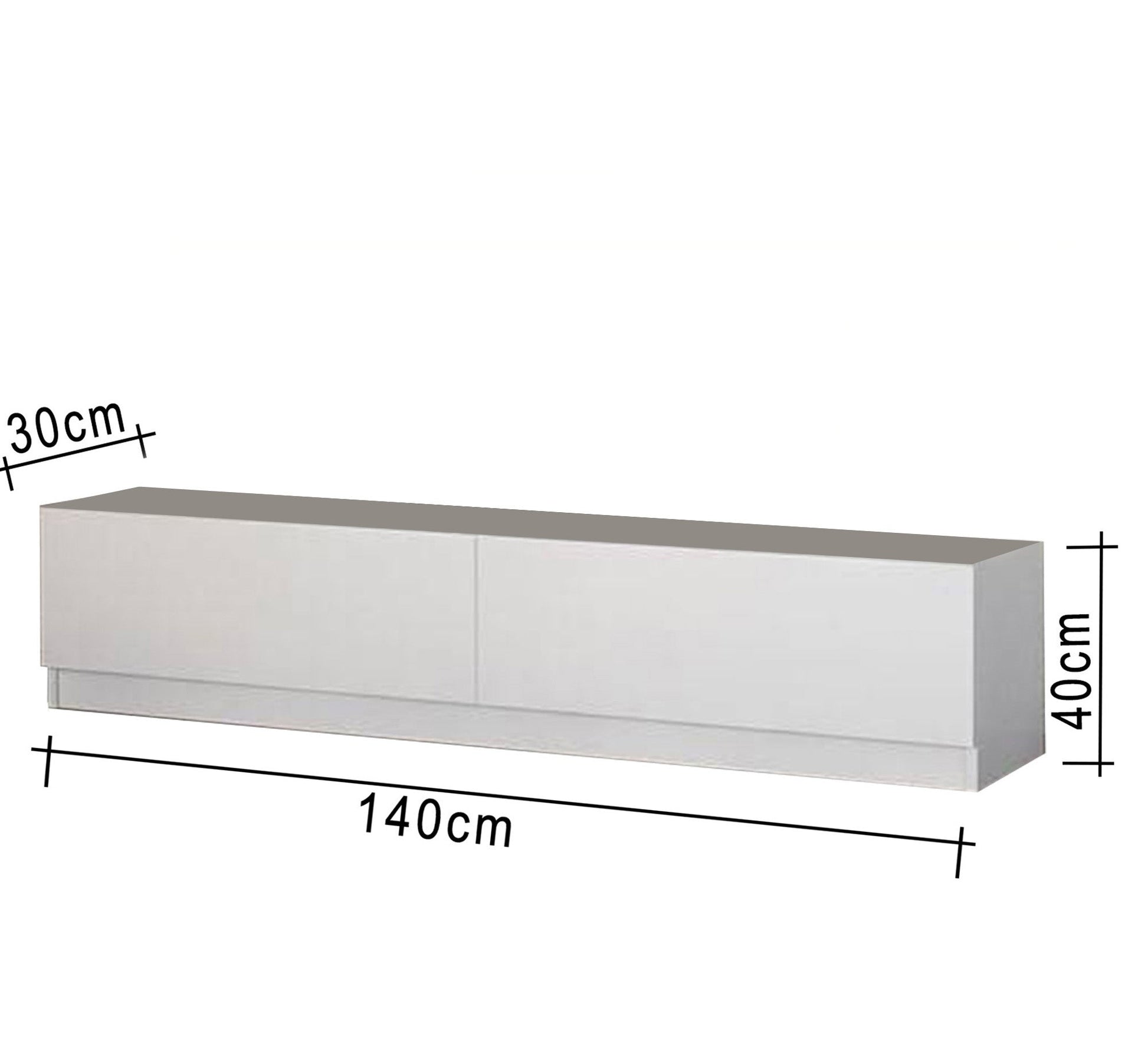 TV unit with two flip leaves - Vitrine Furniture - TV Table & Cabinet