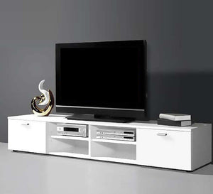 TV unit with two open shelves in the middle - Vitrine Furniture - TV Table & Cabinet
