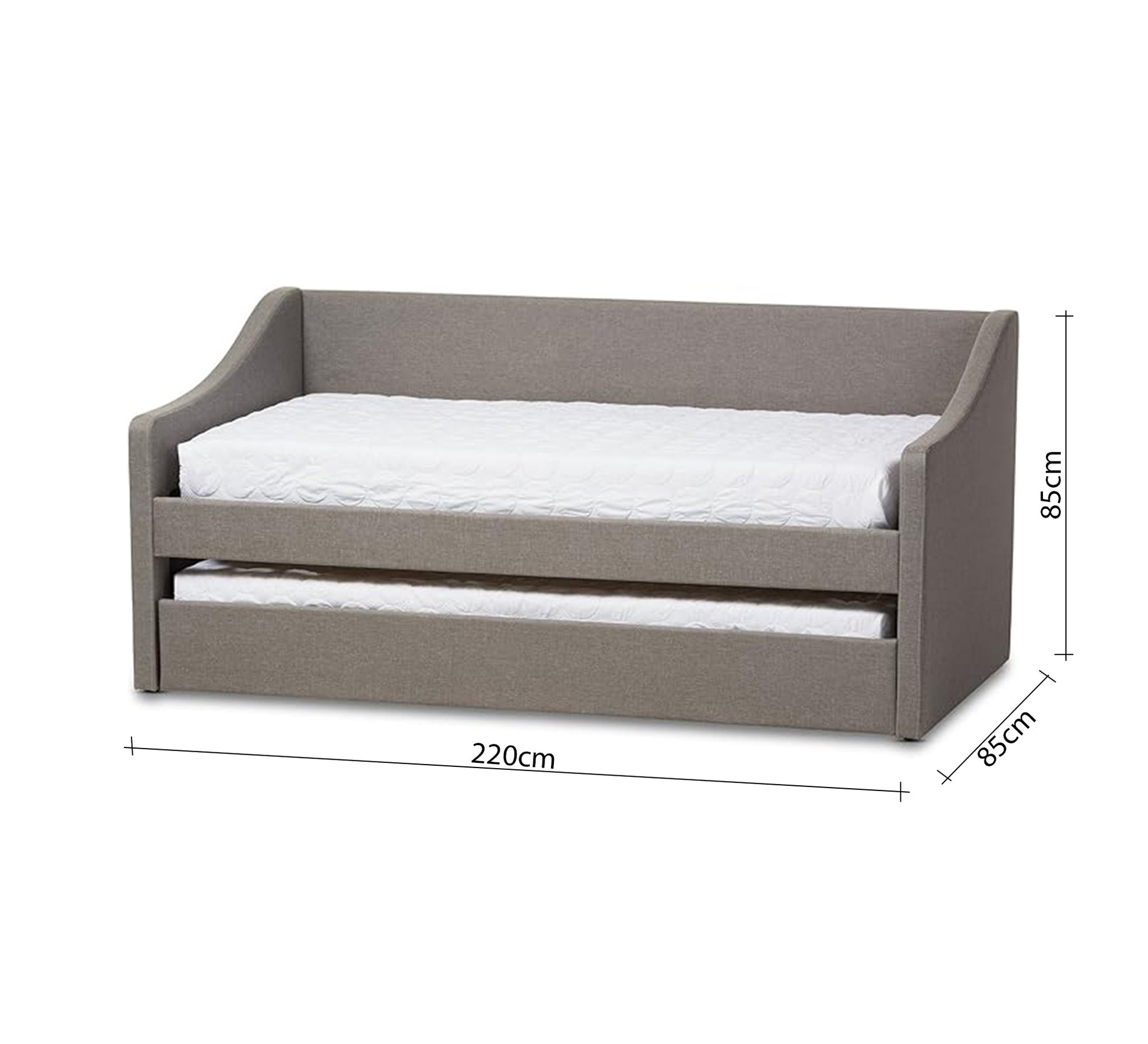 Two - bed sofa bed, elegant and practical design - Vitrine Furniture - Furniture