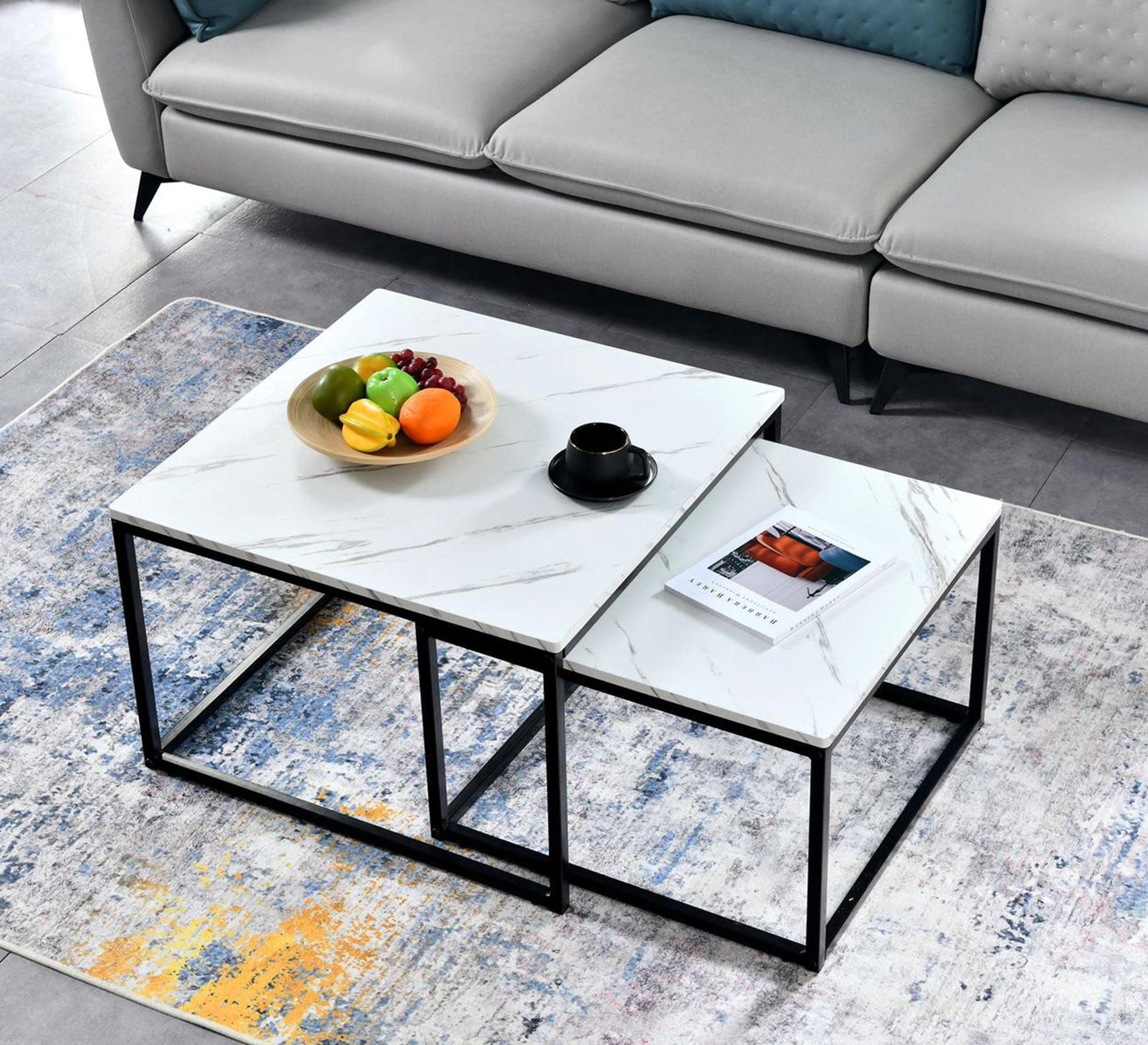 Two center tables set for reception rooms - Vitrine Furniture - Furniture