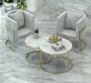Two - chair seating set - Vitrine Furniture - Furniture