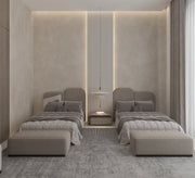 Two coffee - colored beds for boys' rooms - Vitrine Furniture - Furniture