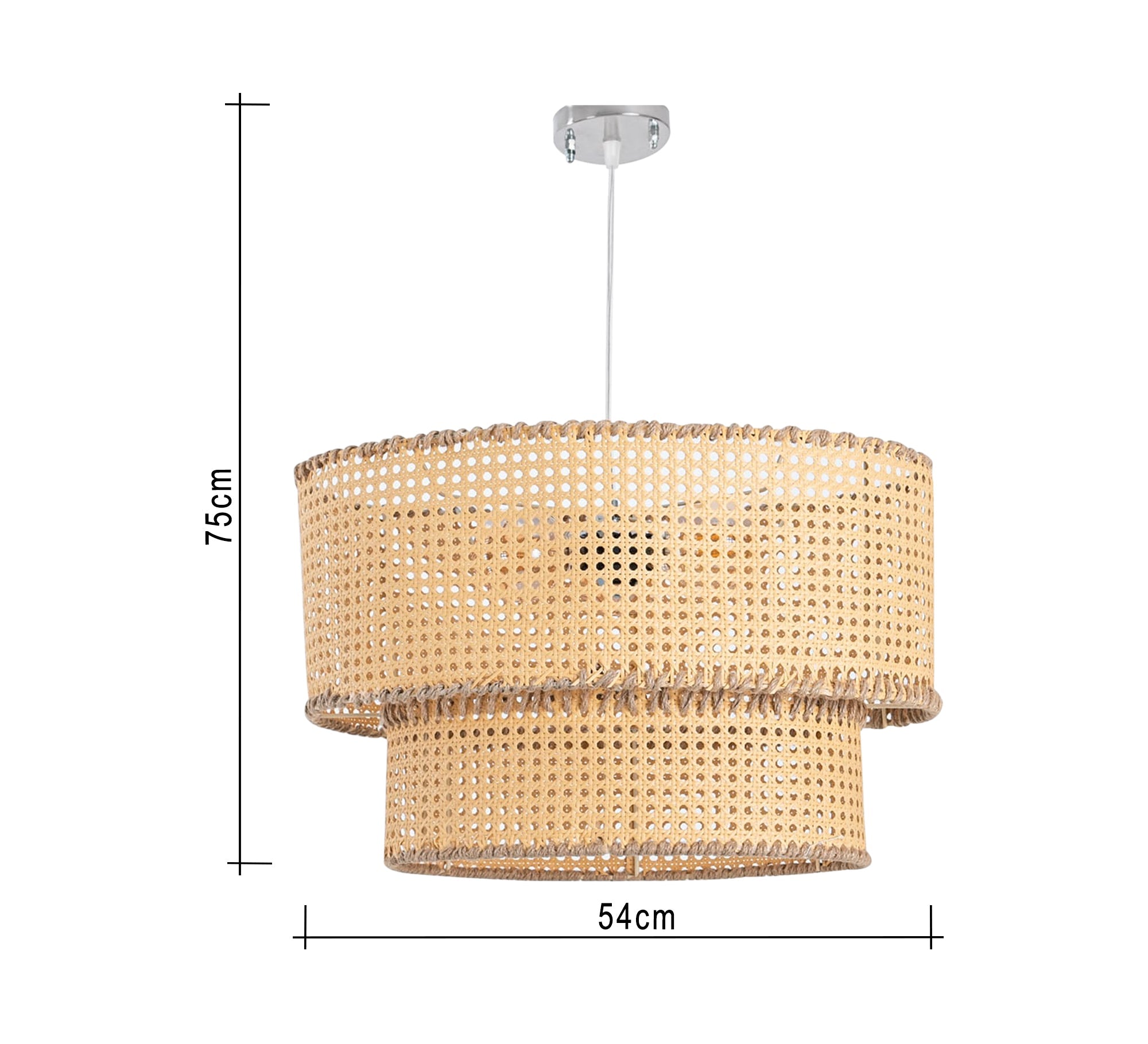 Two - cylinder pendant lamp - Vitrine Furniture - Lighting