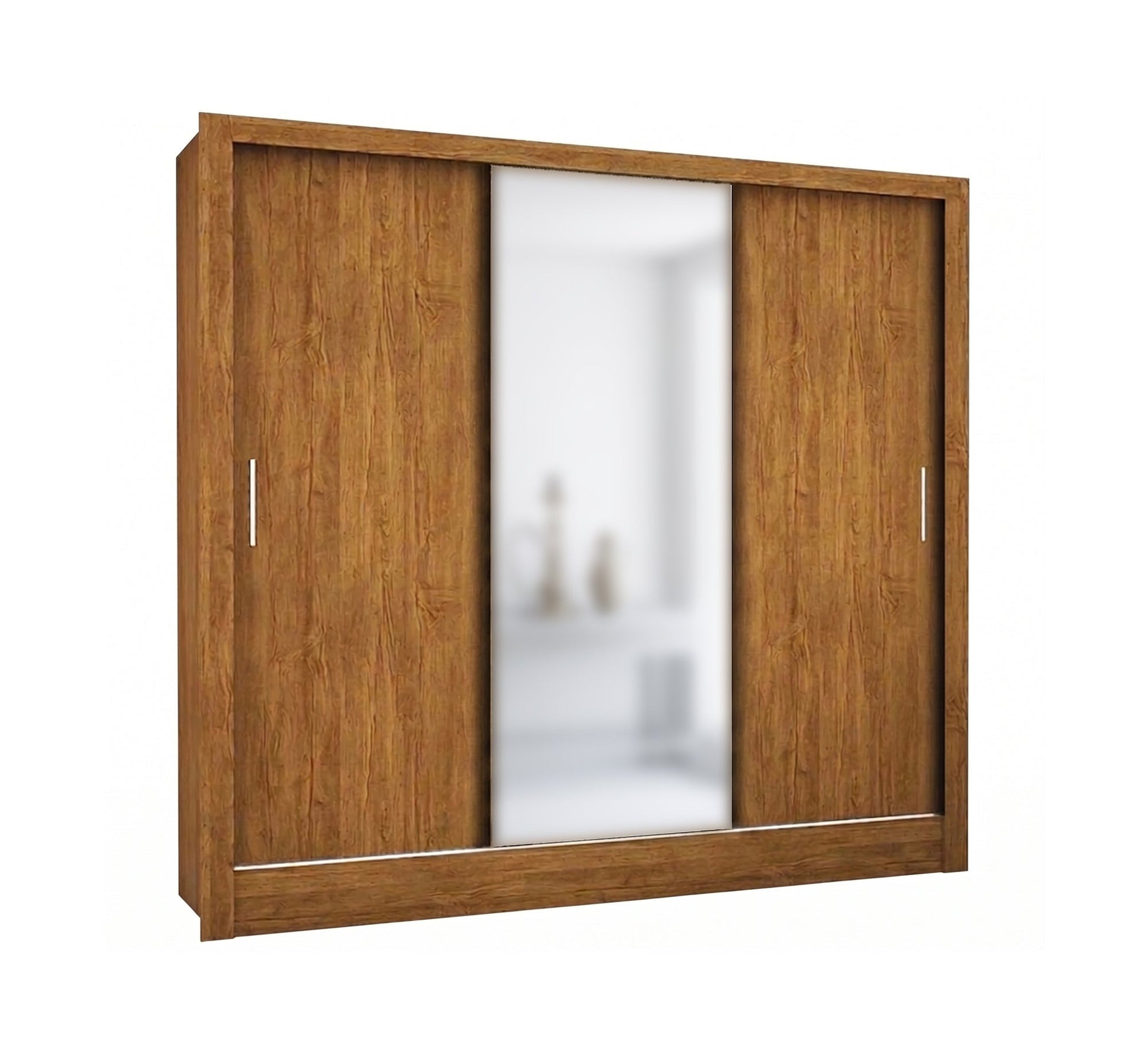 Two - door sliding wardrobe with mirror - Vitrine Furniture - Wardrobes
