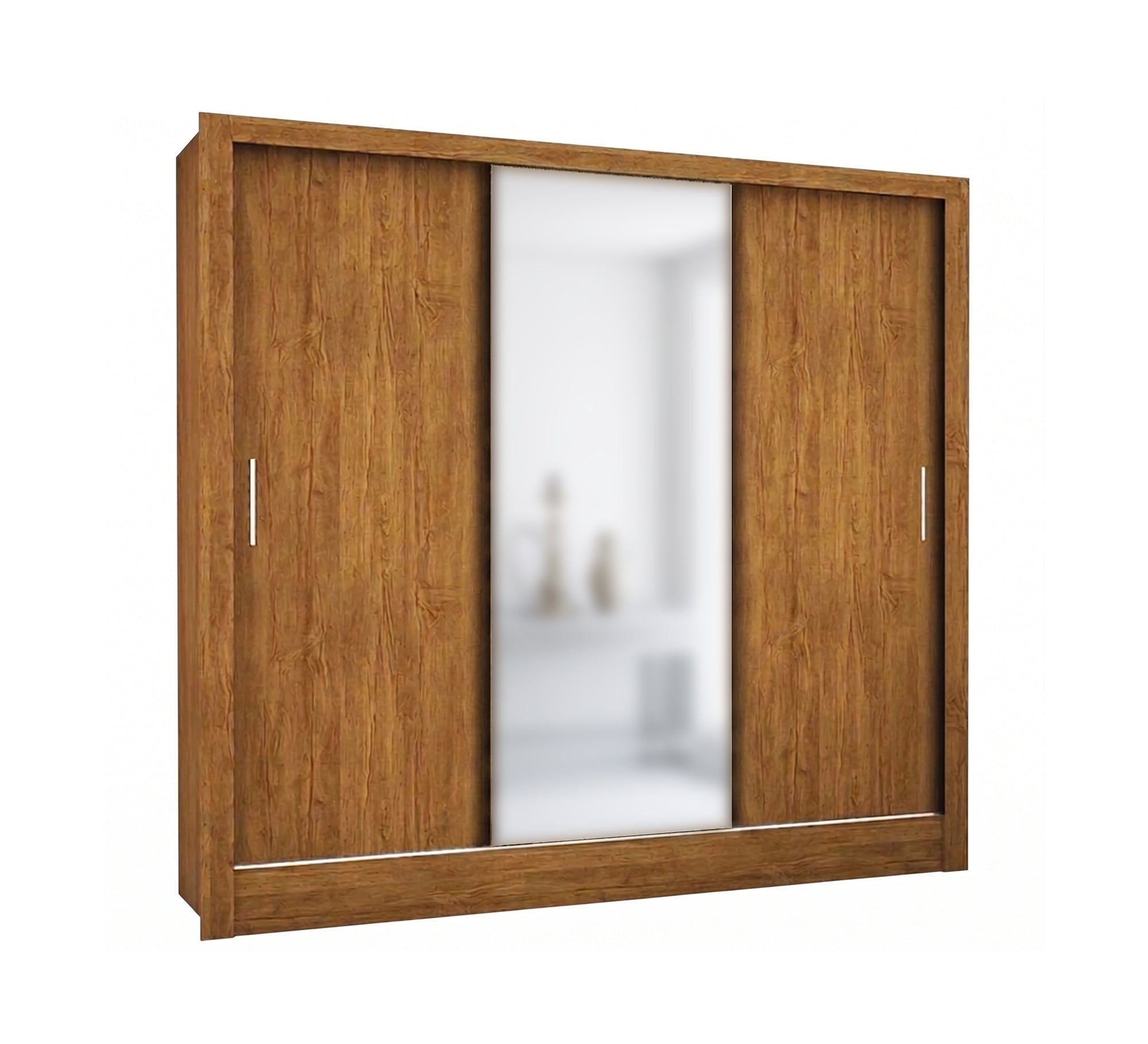 Two - door sliding wardrobe with mirror - Vitrine Furniture - Wardrobes