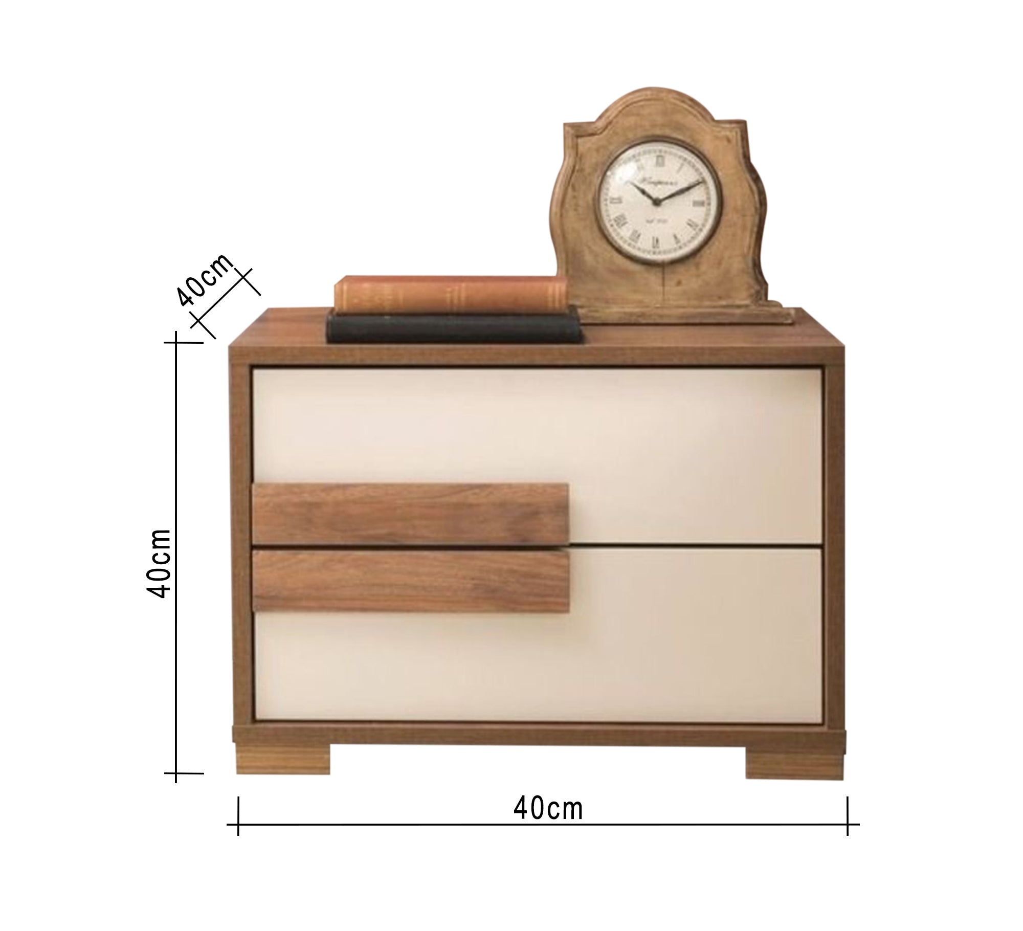 Two - drawer chest of drawers, distinctive design - Vitrine Furniture - Furniture