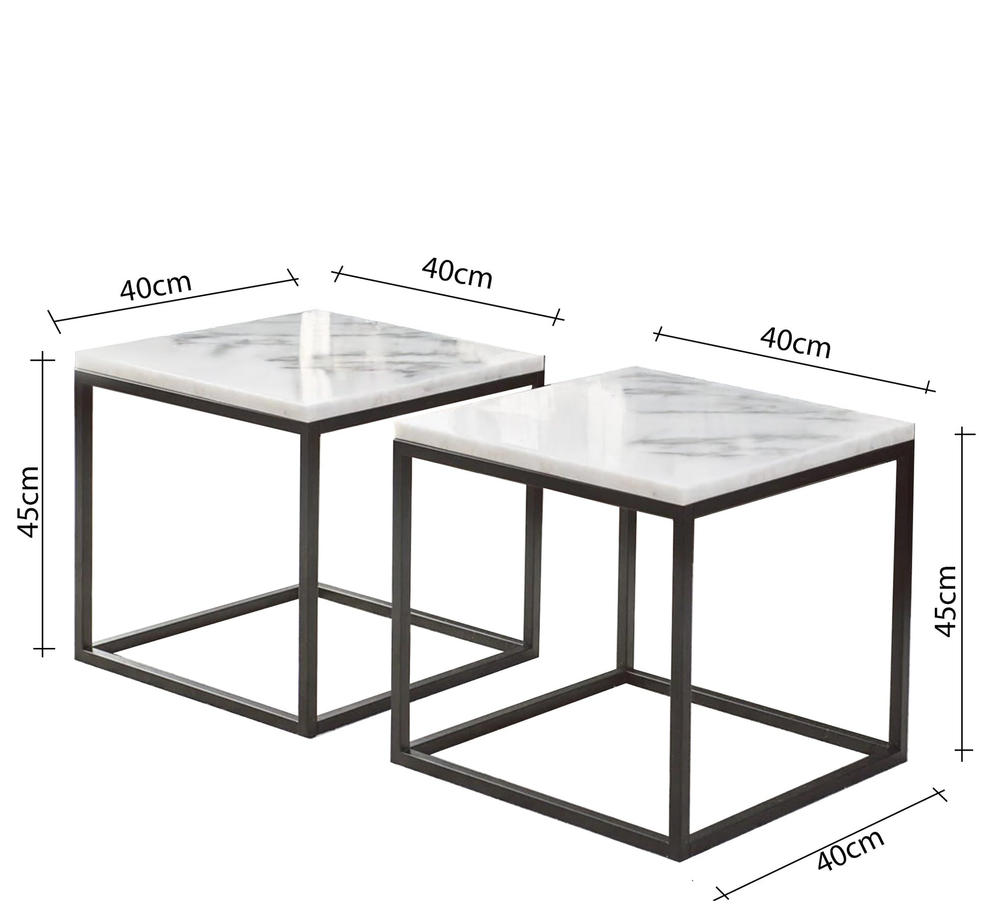 Two equal - sized center tables - Vitrine Furniture - Furniture
