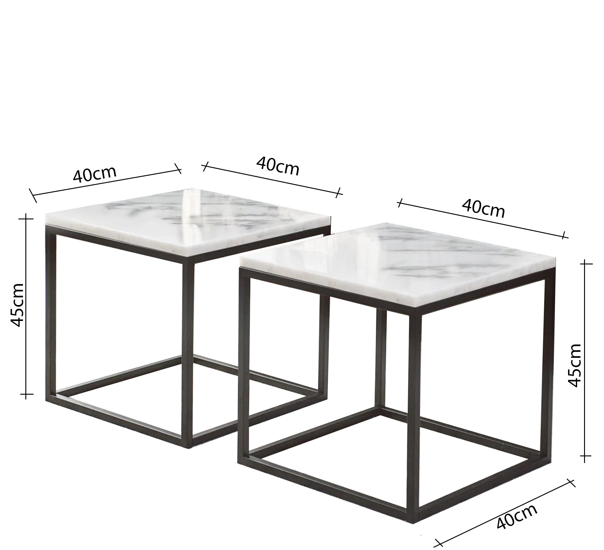 Two equal - sized center tables - Vitrine Furniture - Furniture