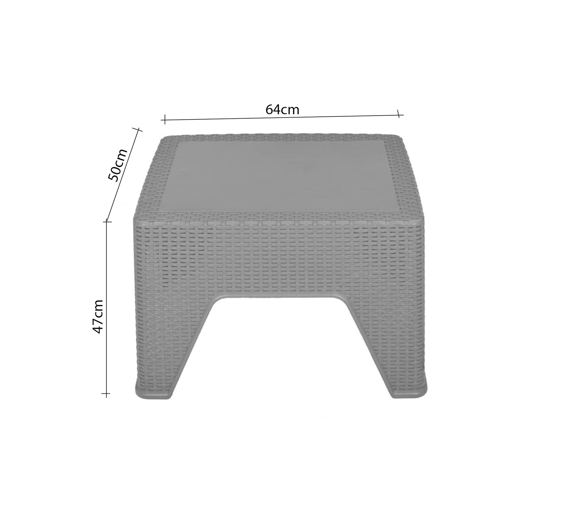 Two long - legged chairs and a terrace table - Vitrine Furniture - Outdoor Products