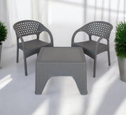 Two long - legged chairs and a terrace table - Vitrine Furniture - Outdoor Products