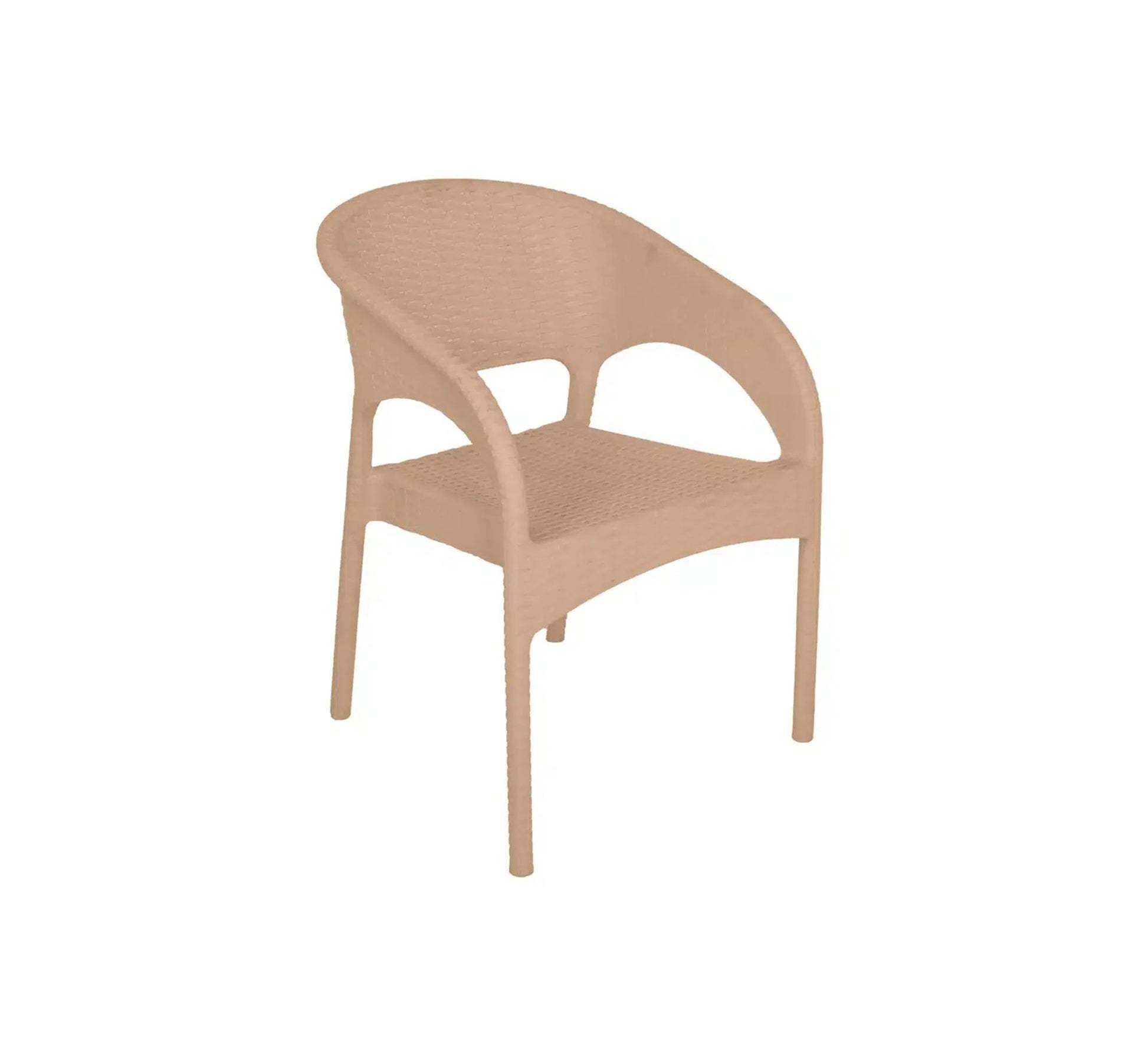 Two long - legged chairs with round backrests - Vitrine Furniture - Outdoor Products