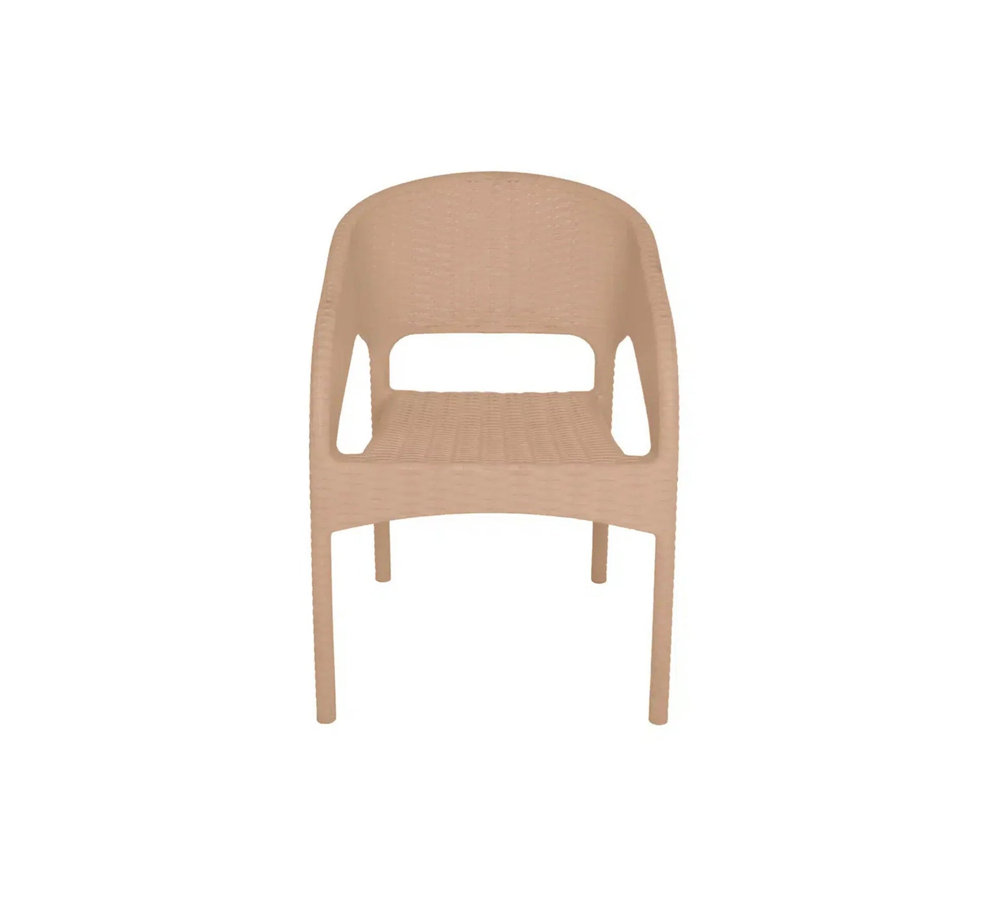 Two long - legged chairs with round backrests - Vitrine Furniture - Outdoor Products