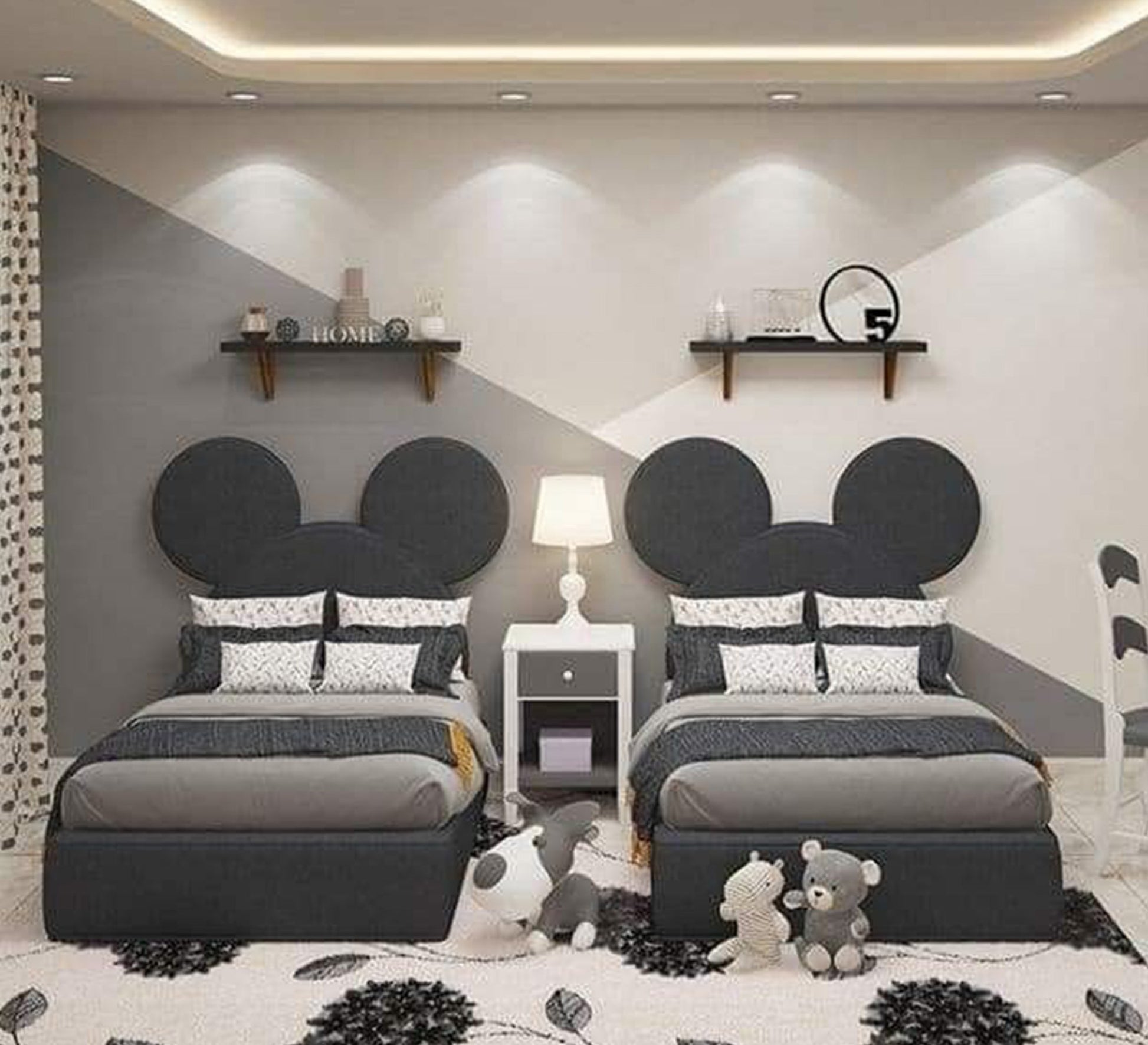 Two Mickey Mouse beds - Vitrine Furniture - Furniture