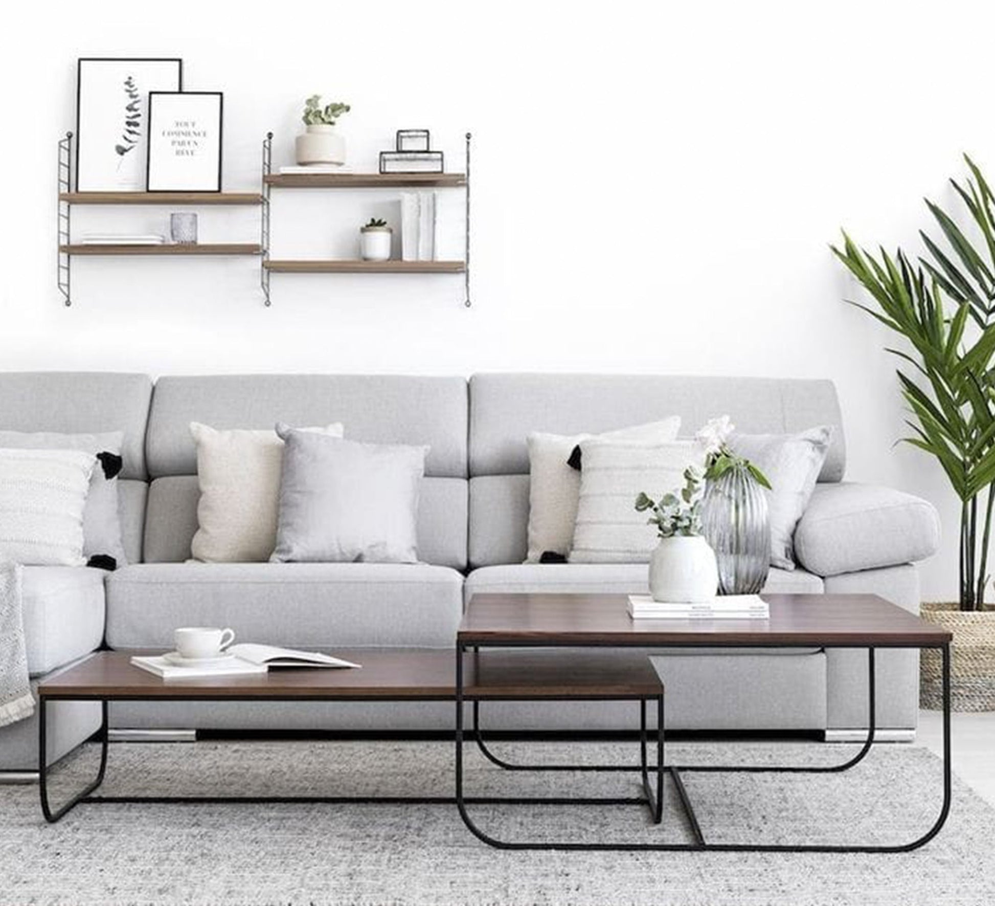 Two nested living room tables - Vitrine Furniture - Furniture