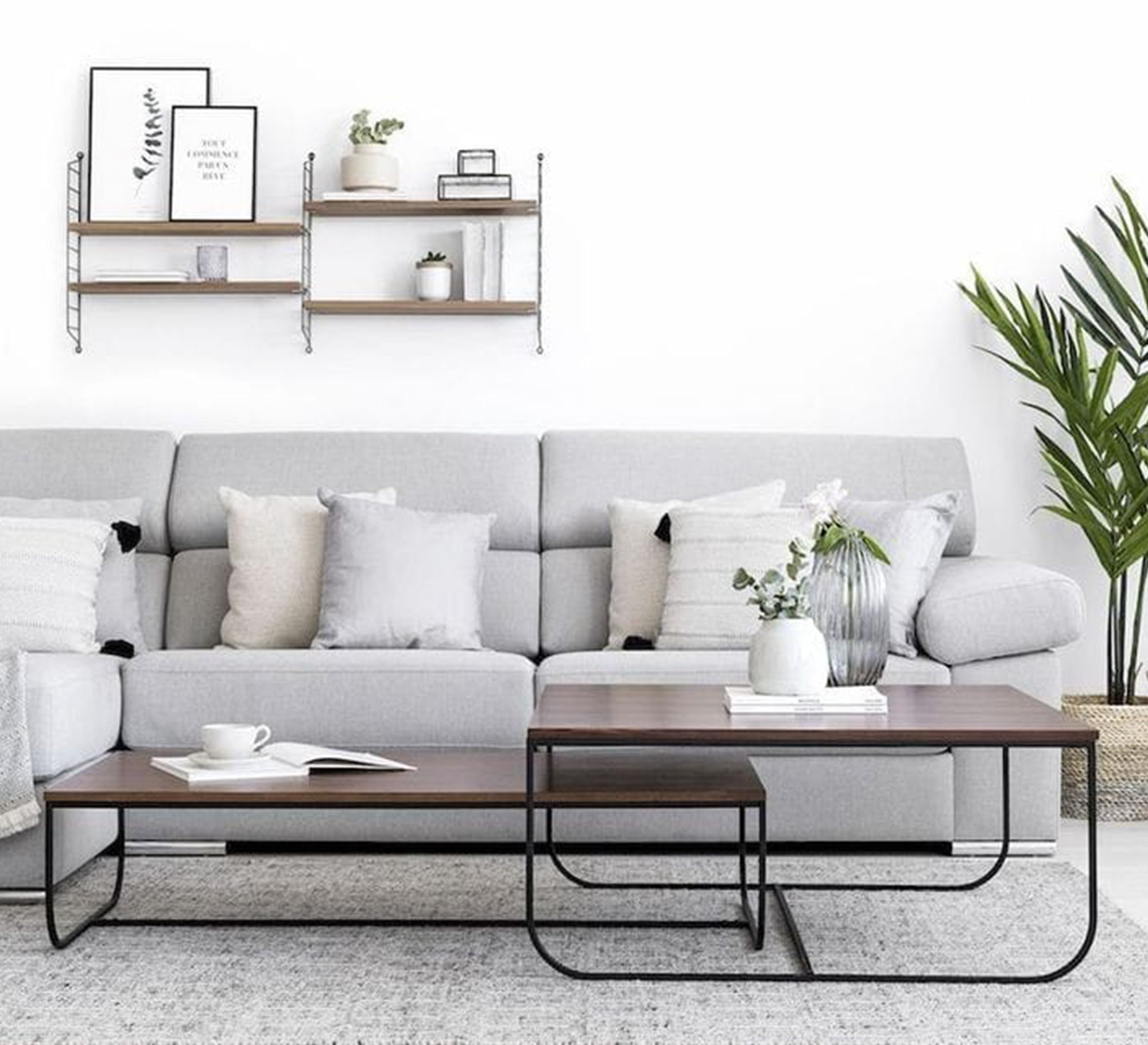 Two nested living room tables - Vitrine Furniture - Furniture