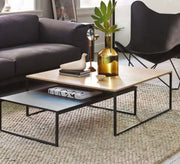 Two nested square and rectangular tables - Vitrine Furniture - Furniture