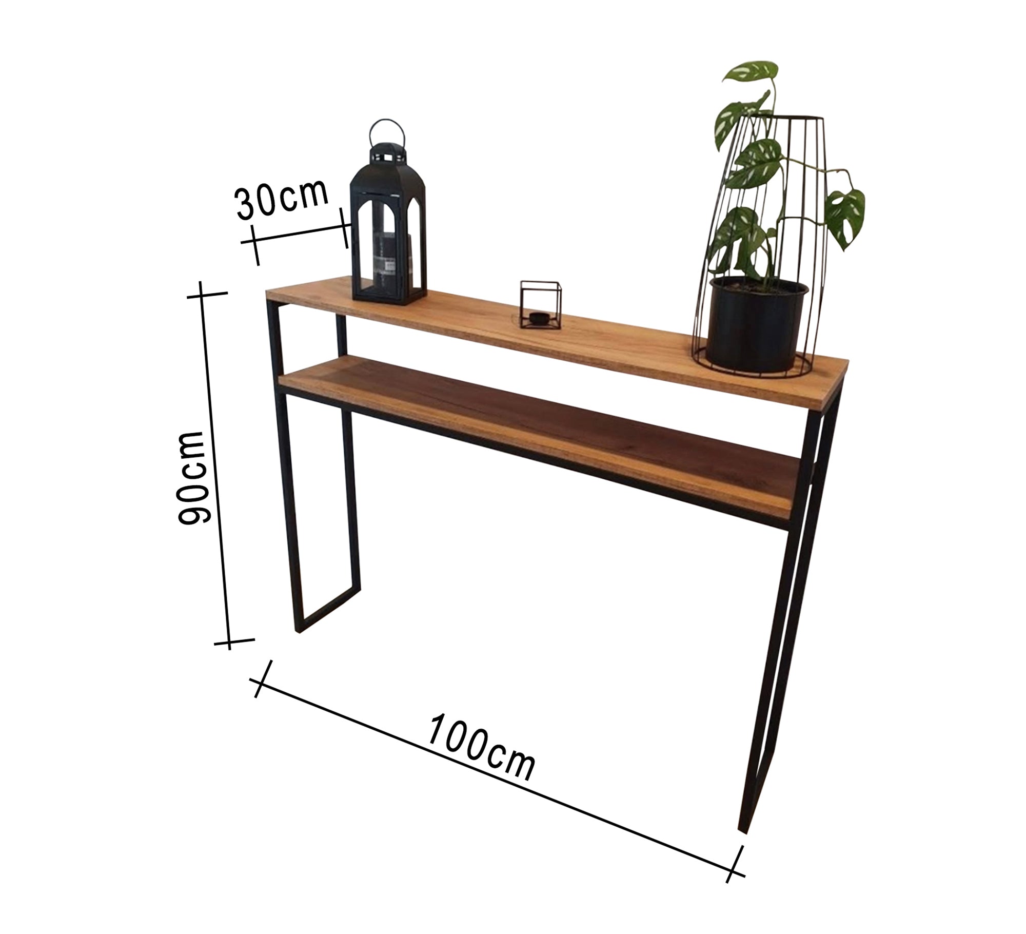 Two - panel console with rectangular tops - Vitrine Furniture - Furniture