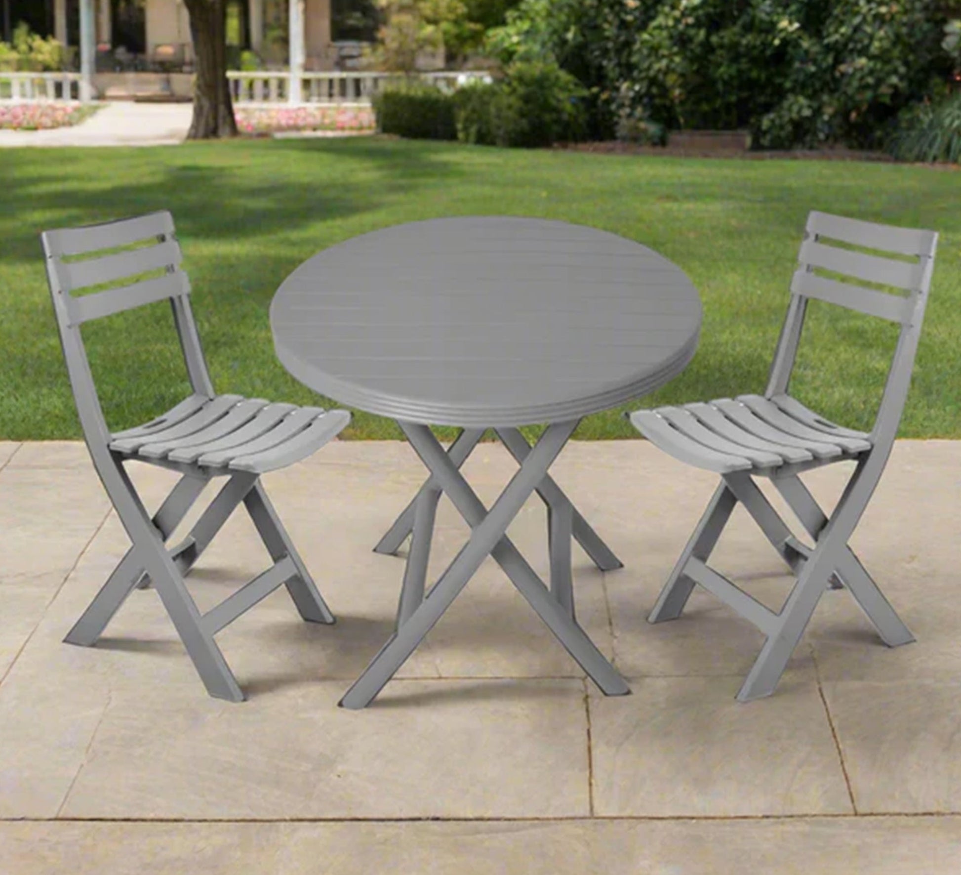 Two patio chairs and a table - Vitrine Furniture - Outdoor Products