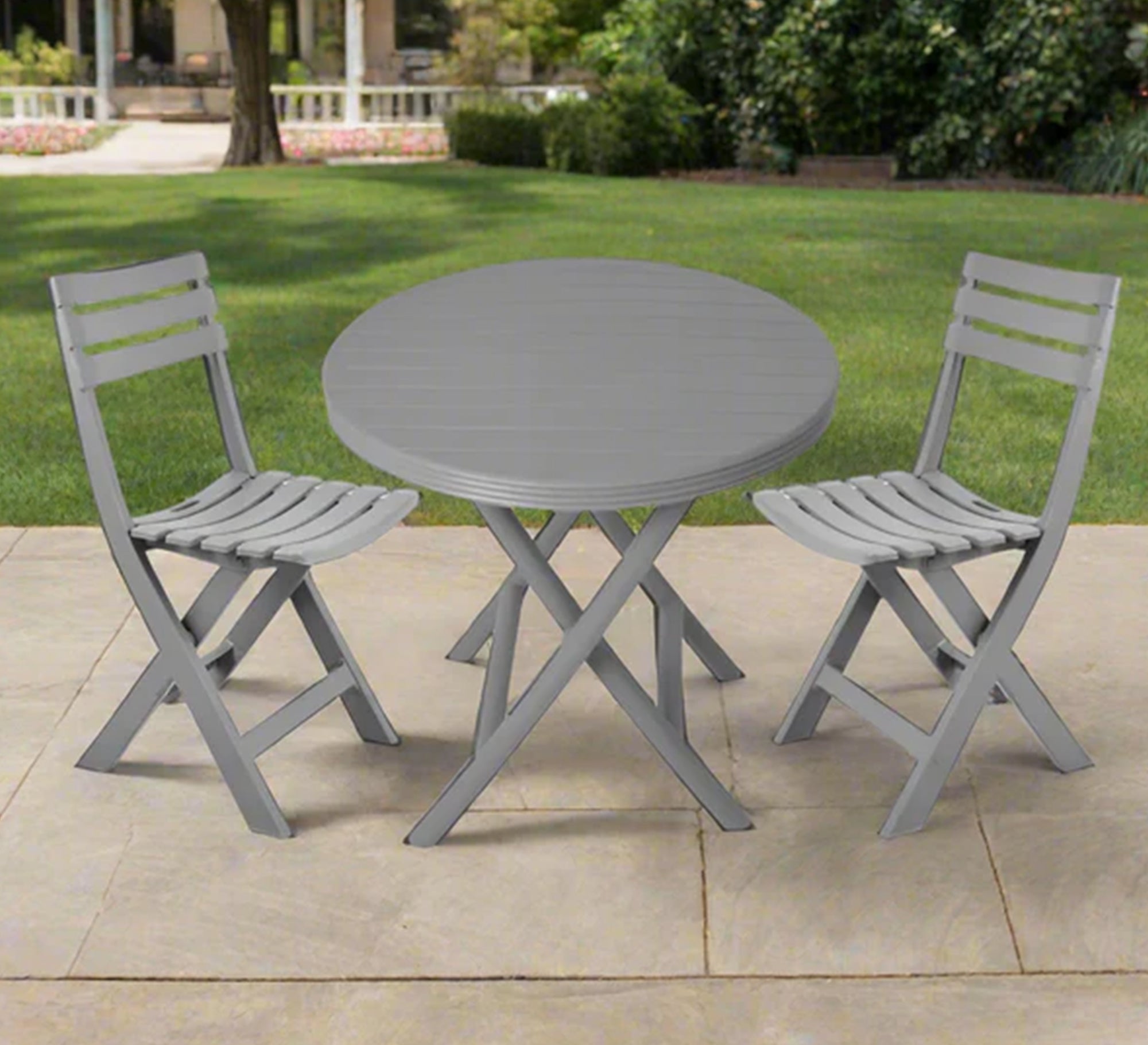 Two patio chairs and a table - Vitrine Furniture - Outdoor Products