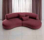 Two - piece corner in a semicircular shape - Vitrine Furniture - Furniture