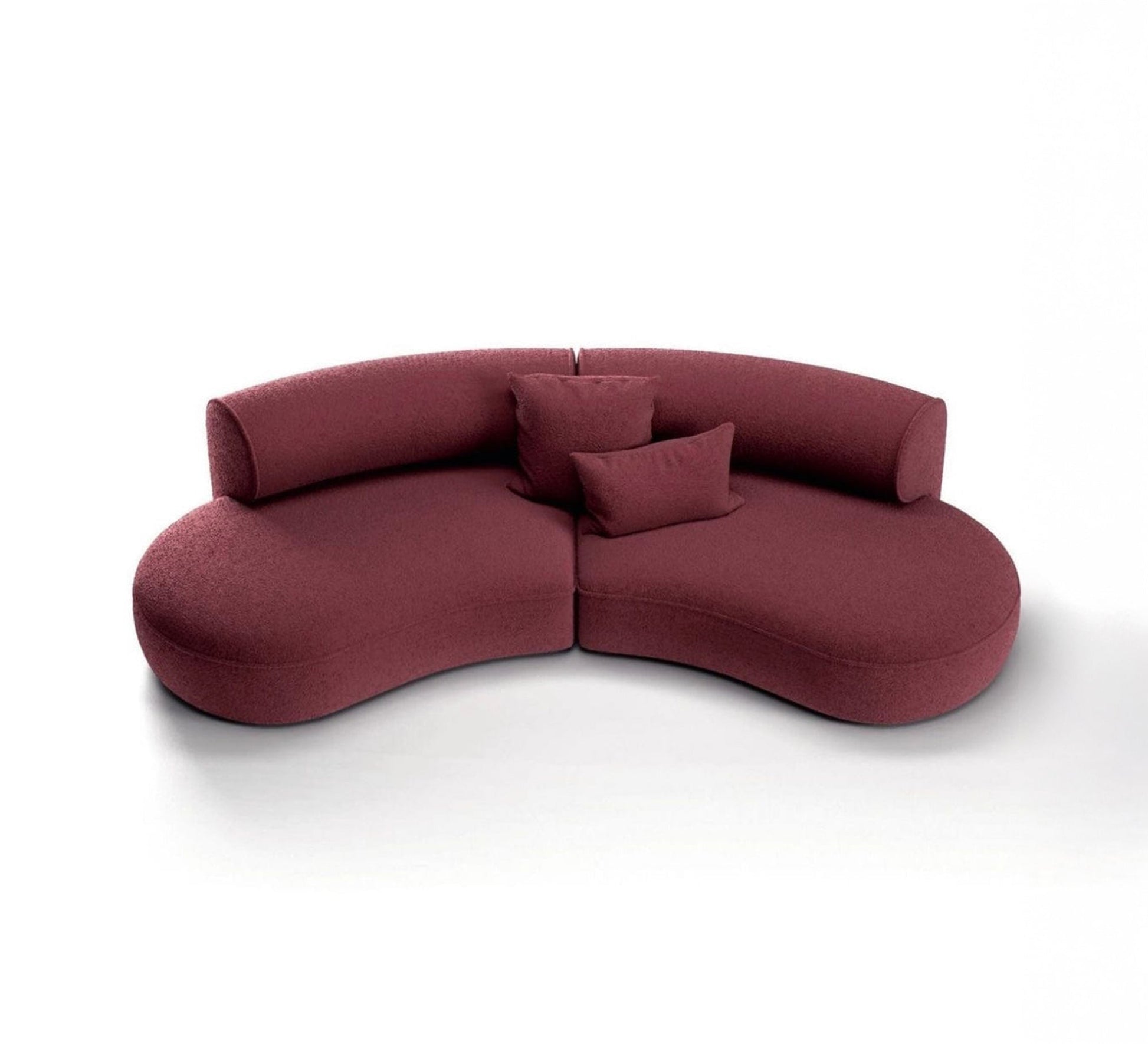 Two - piece corner in a semicircular shape - Vitrine Furniture - Furniture