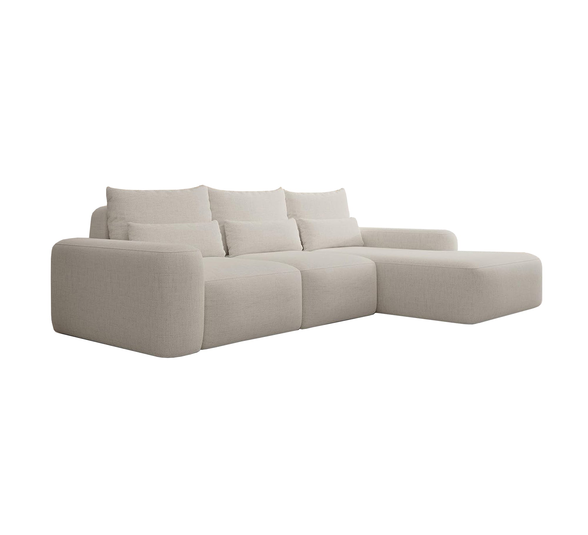 Two - piece living room corner sofa - Vitrine Furniture - Furniture