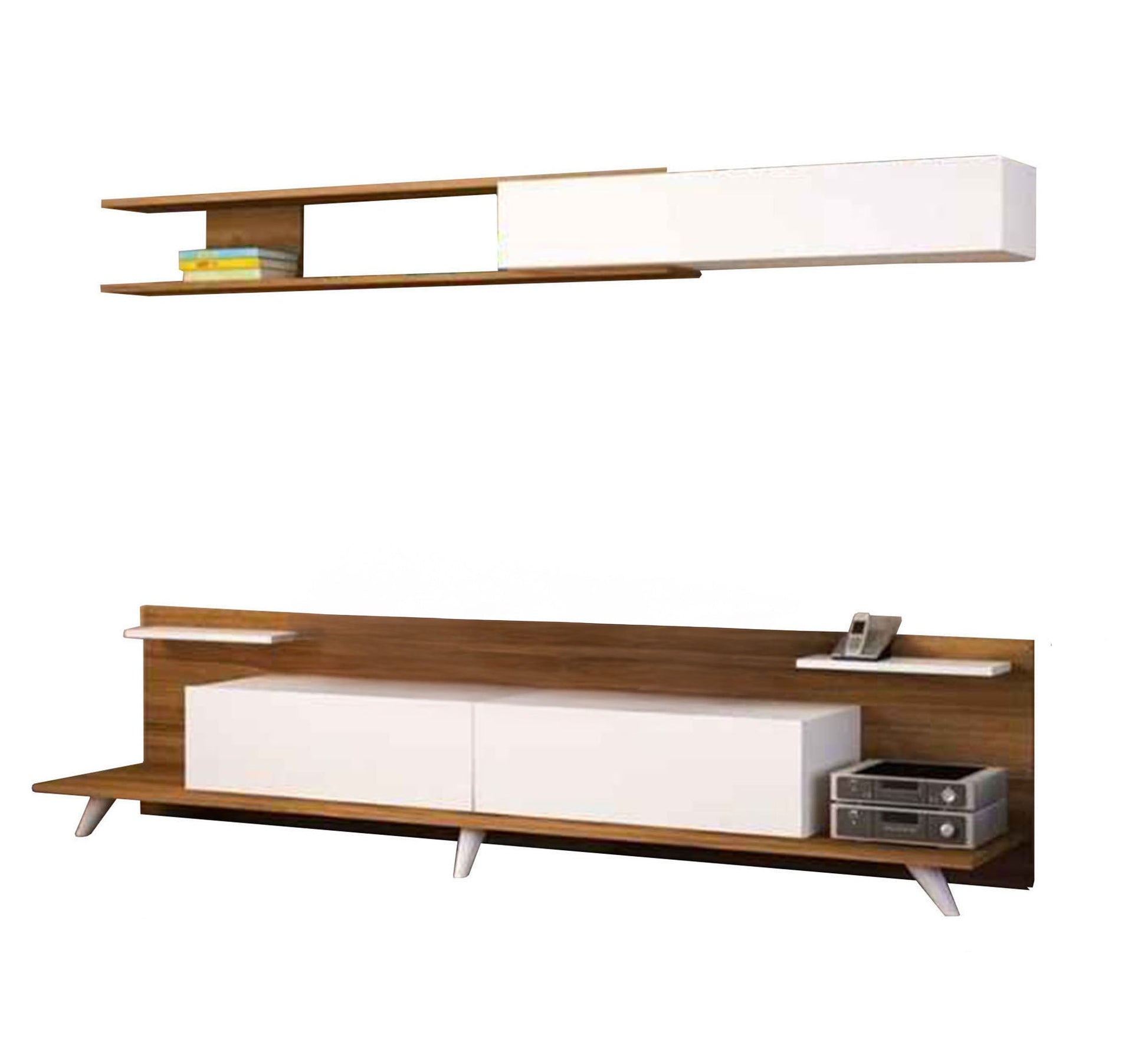 Two - piece TV unit - Vitrine Furniture - Furniture