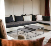 Two rectangular tables in black - Vitrine Furniture - Furniture