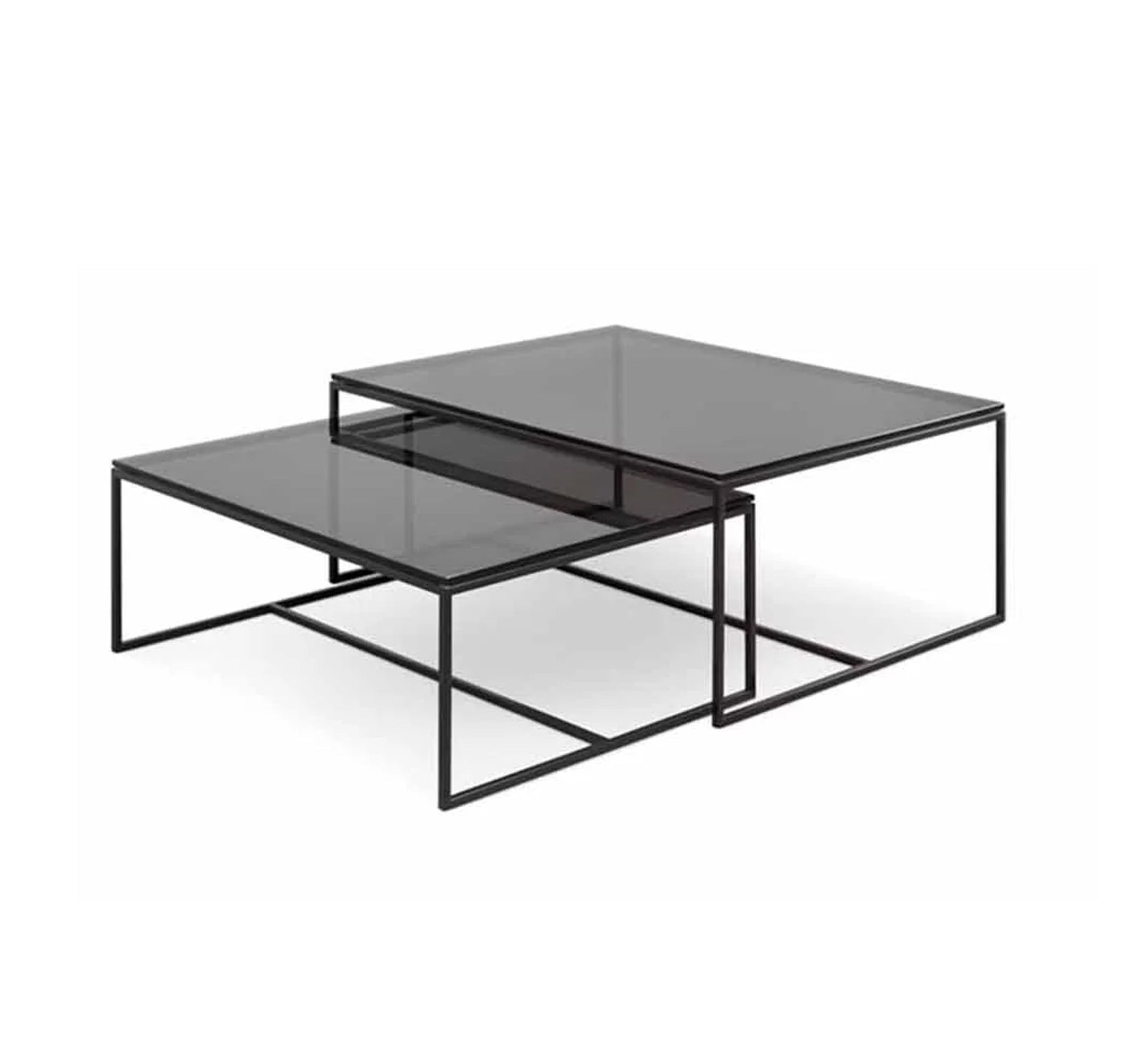 Two rectangular tables in black - Vitrine Furniture - Furniture