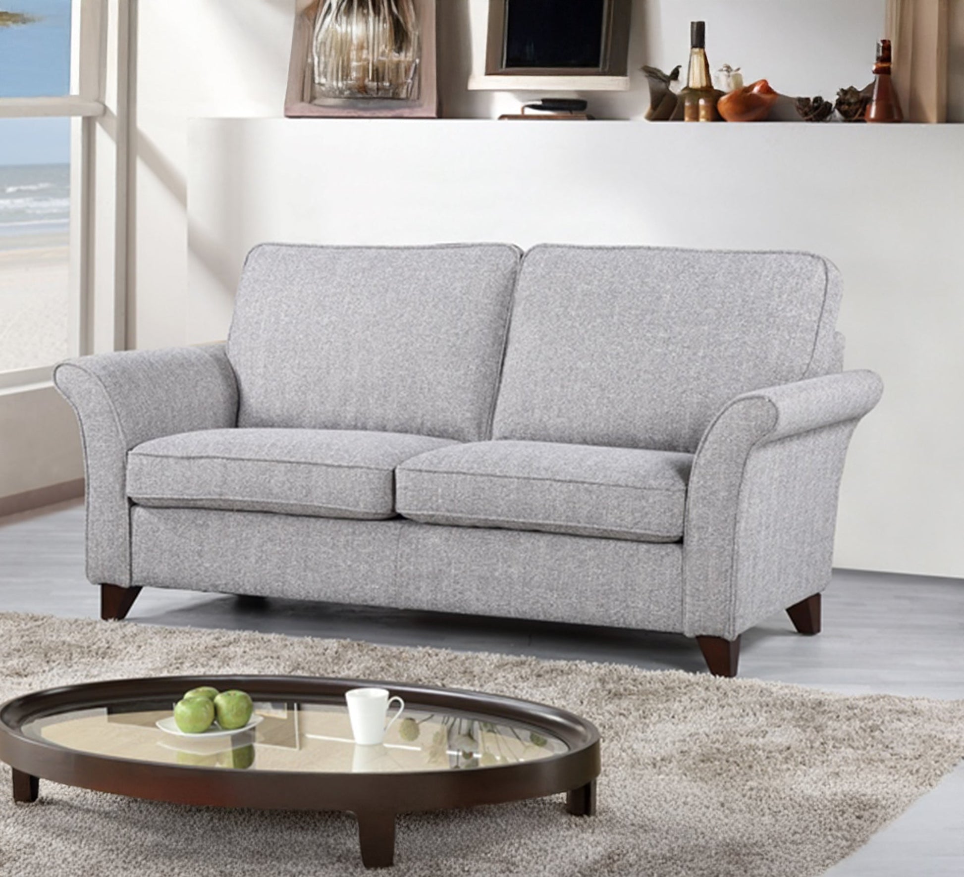 Two - seater sofa with a modern design - Vitrine Furniture - Furniture