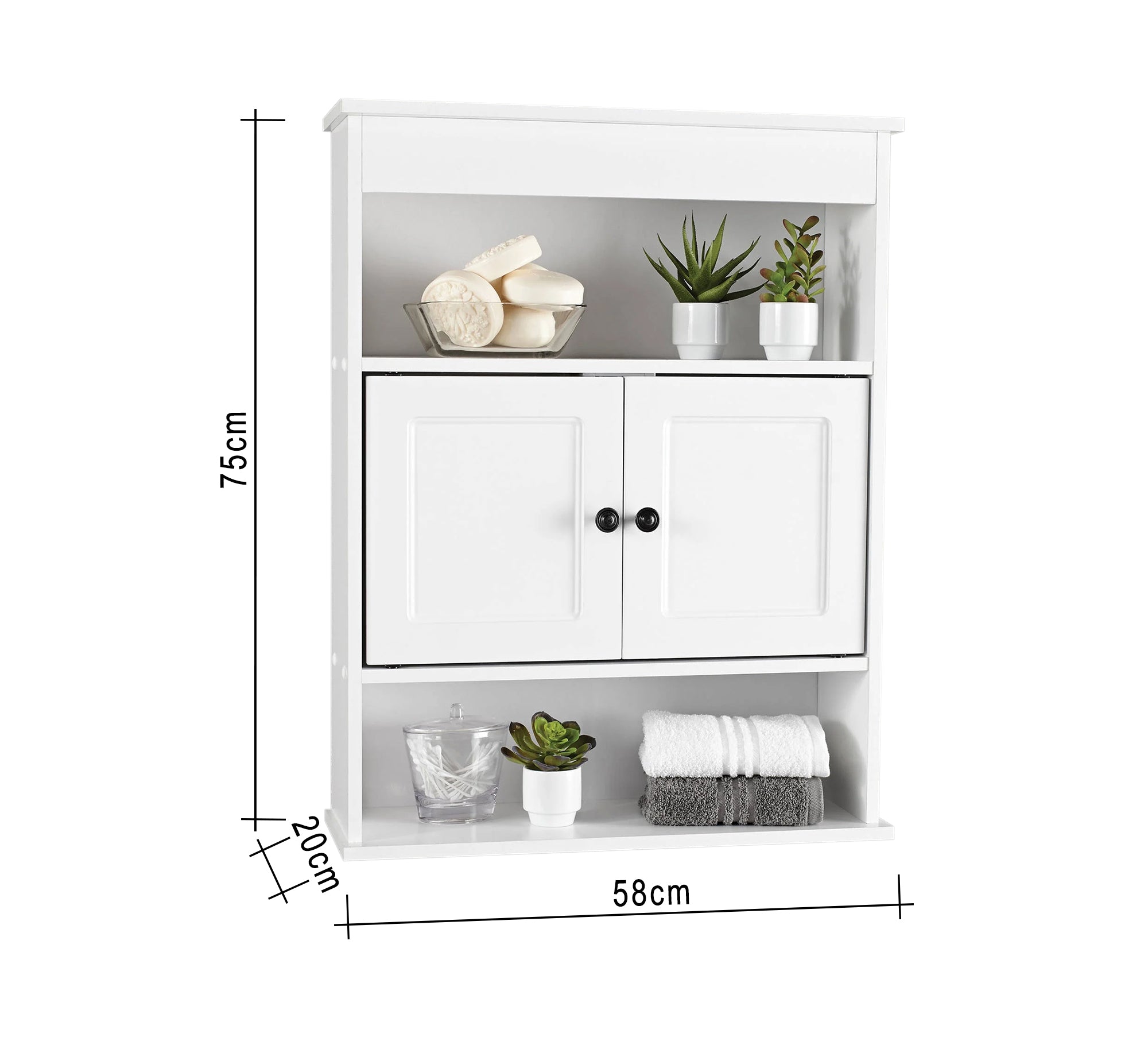 Two - shelf storage unit - Vitrine Furniture - Furniture