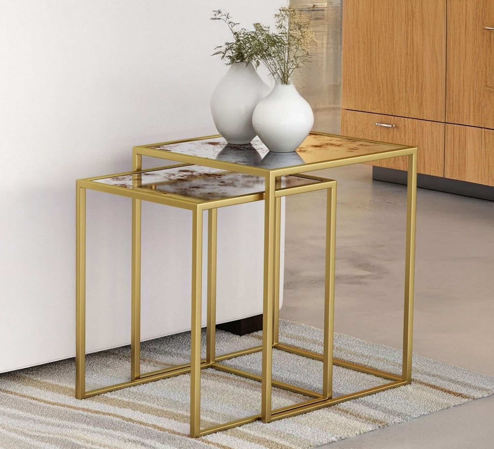 Two side tables in two different sizes - Vitrine Furniture - Furniture