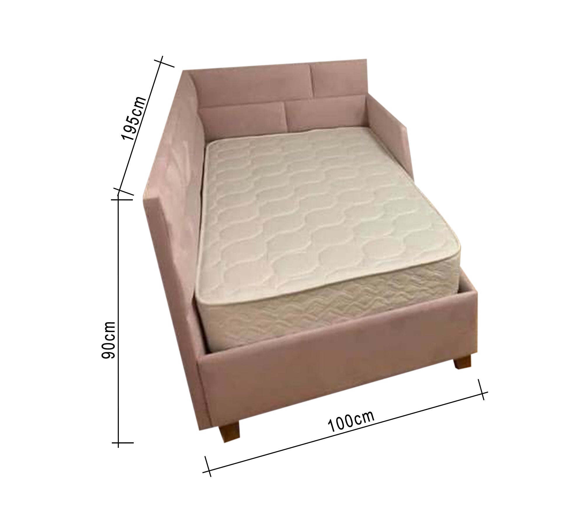 Two single beds with a practical design for children - Vitrine Furniture - Furniture