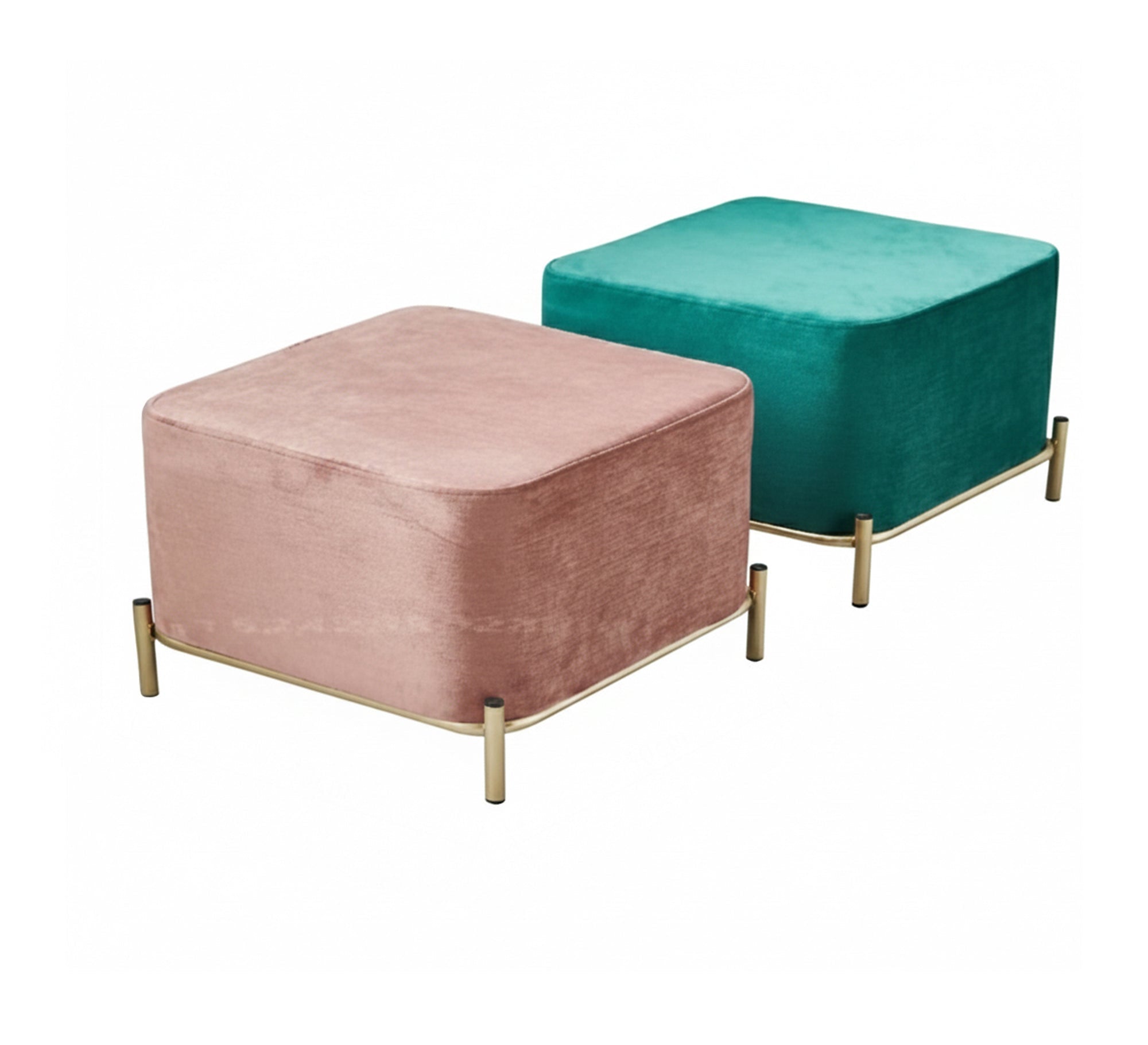 Two upholstered seats in modern colors - Vitrine Furniture - Furniture