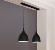 TwoUnit Black Ceiling Light Fixture - Vitrine Furniture - Lighting