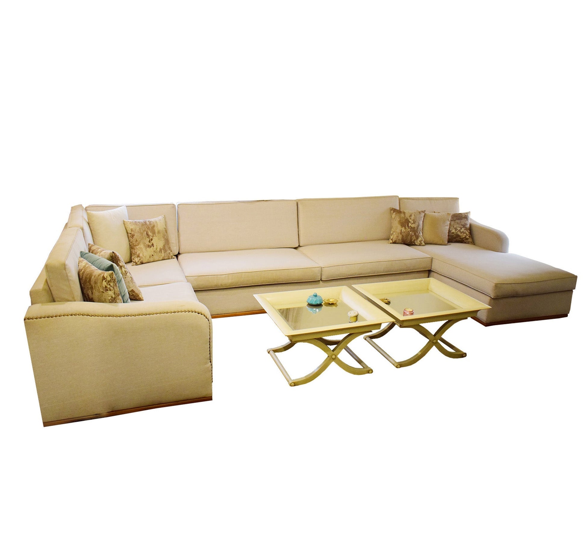 U - Shape Sofa: Spacious, Stylish Comfort - Vitrine Furniture - Living room sets