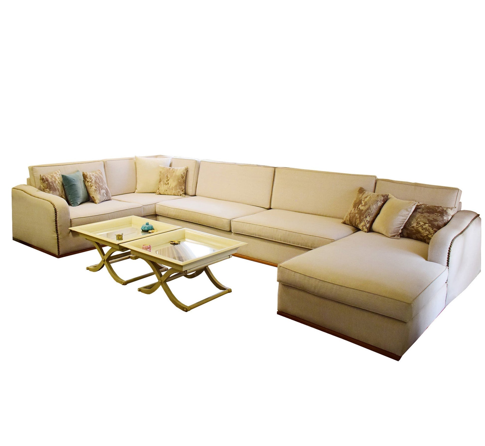 U - Shape Sofa: Spacious, Stylish Comfort - Vitrine Furniture - Living room sets