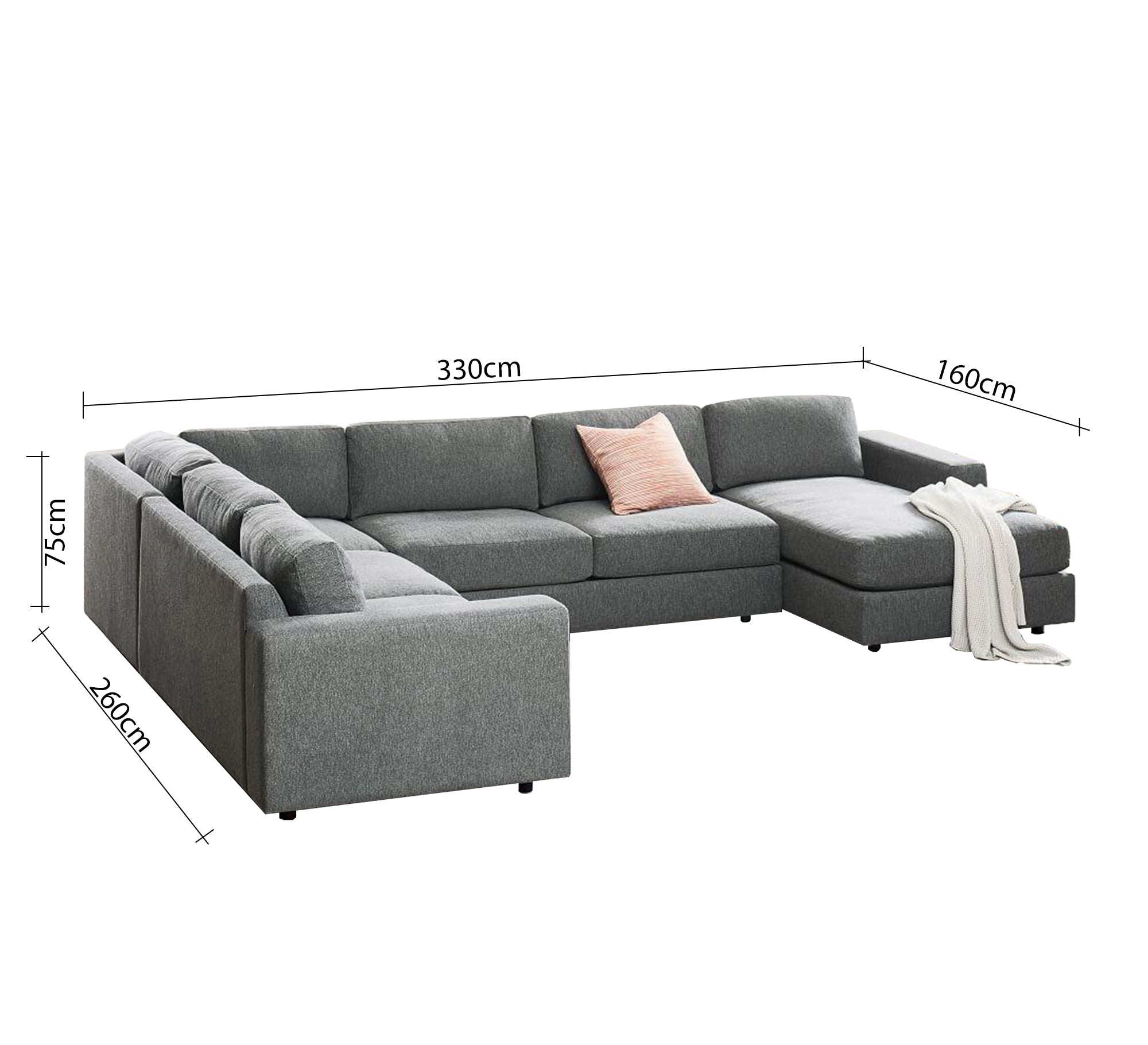 U - shaped corner for a cozy sitting area - Vitrine Furniture - Furniture