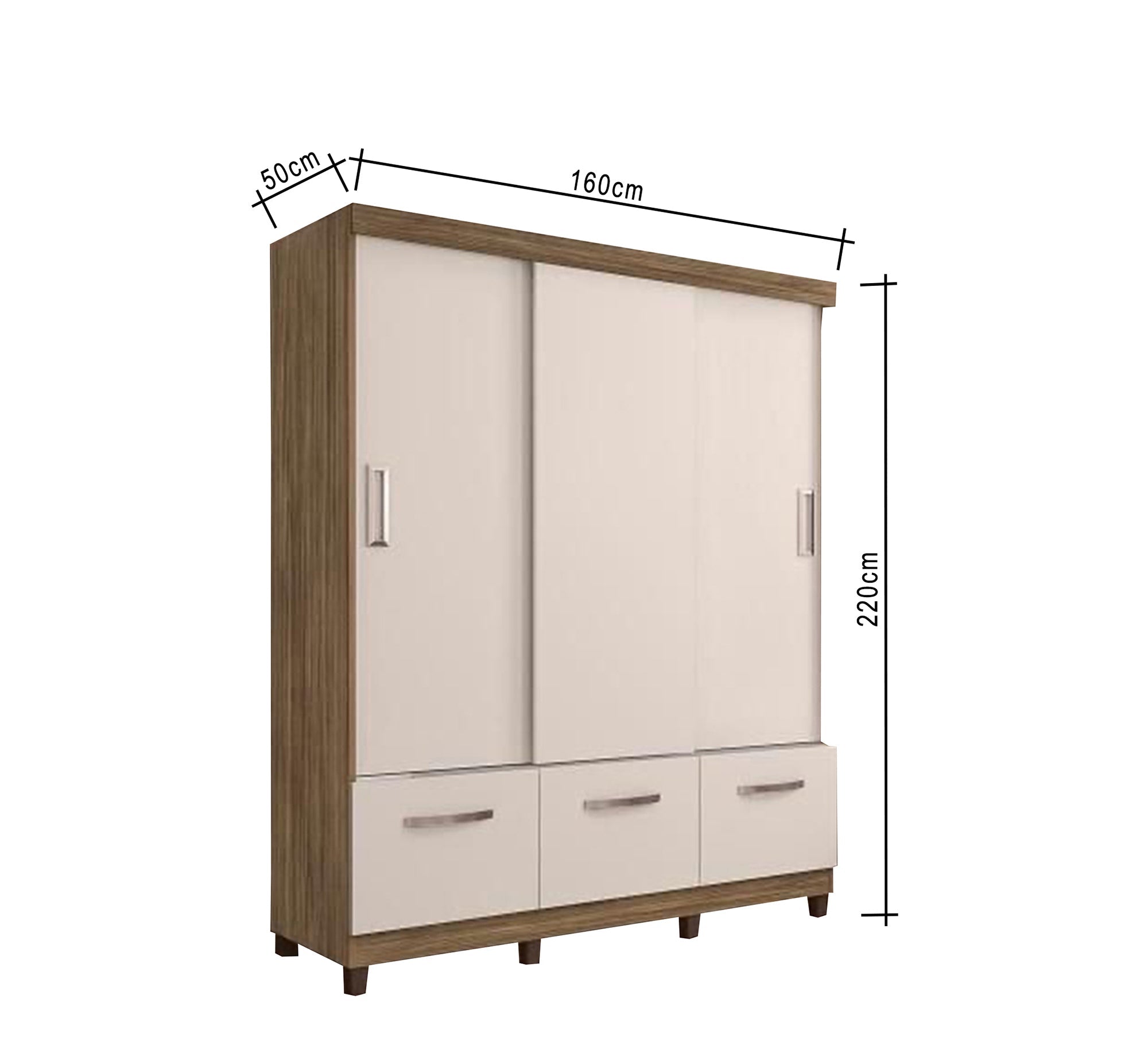 Ultimate Wardrobe with Deep Drawers - Vitrine Furniture - Furniture