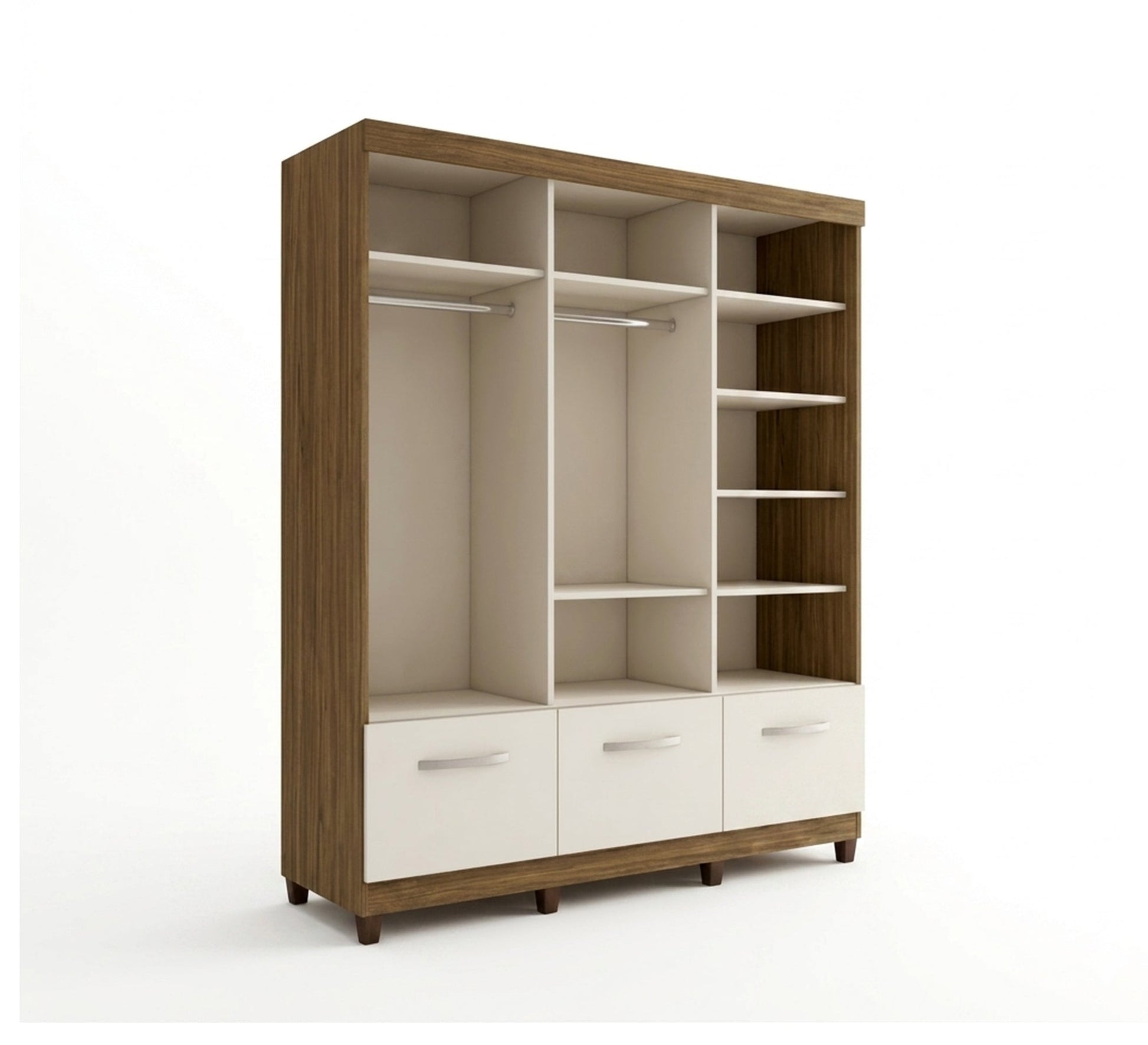Ultimate Wardrobe with Deep Drawers - Vitrine Furniture - Wardrobes