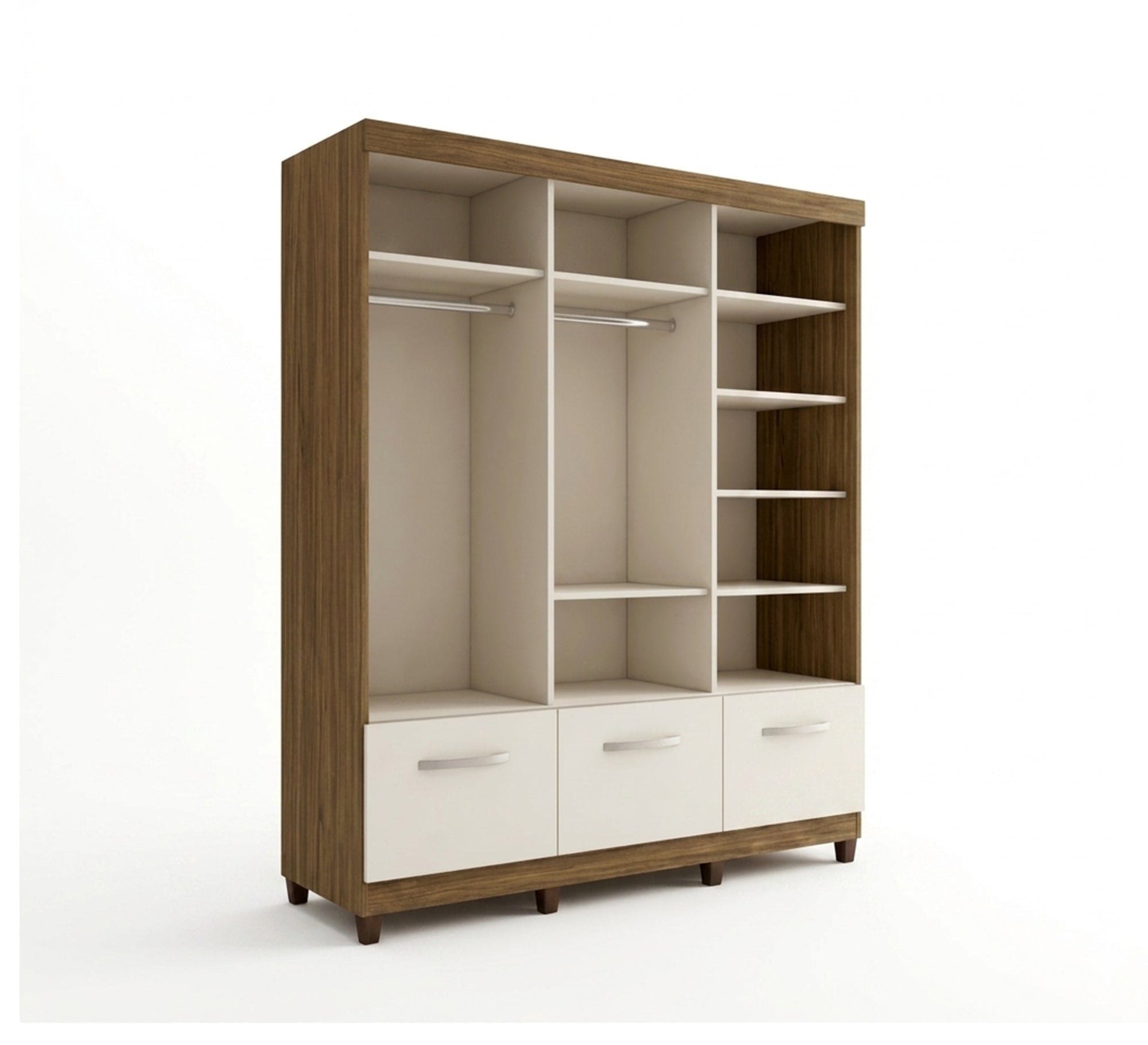 Ultimate Wardrobe with Deep Drawers - Vitrine Furniture - Wardrobes