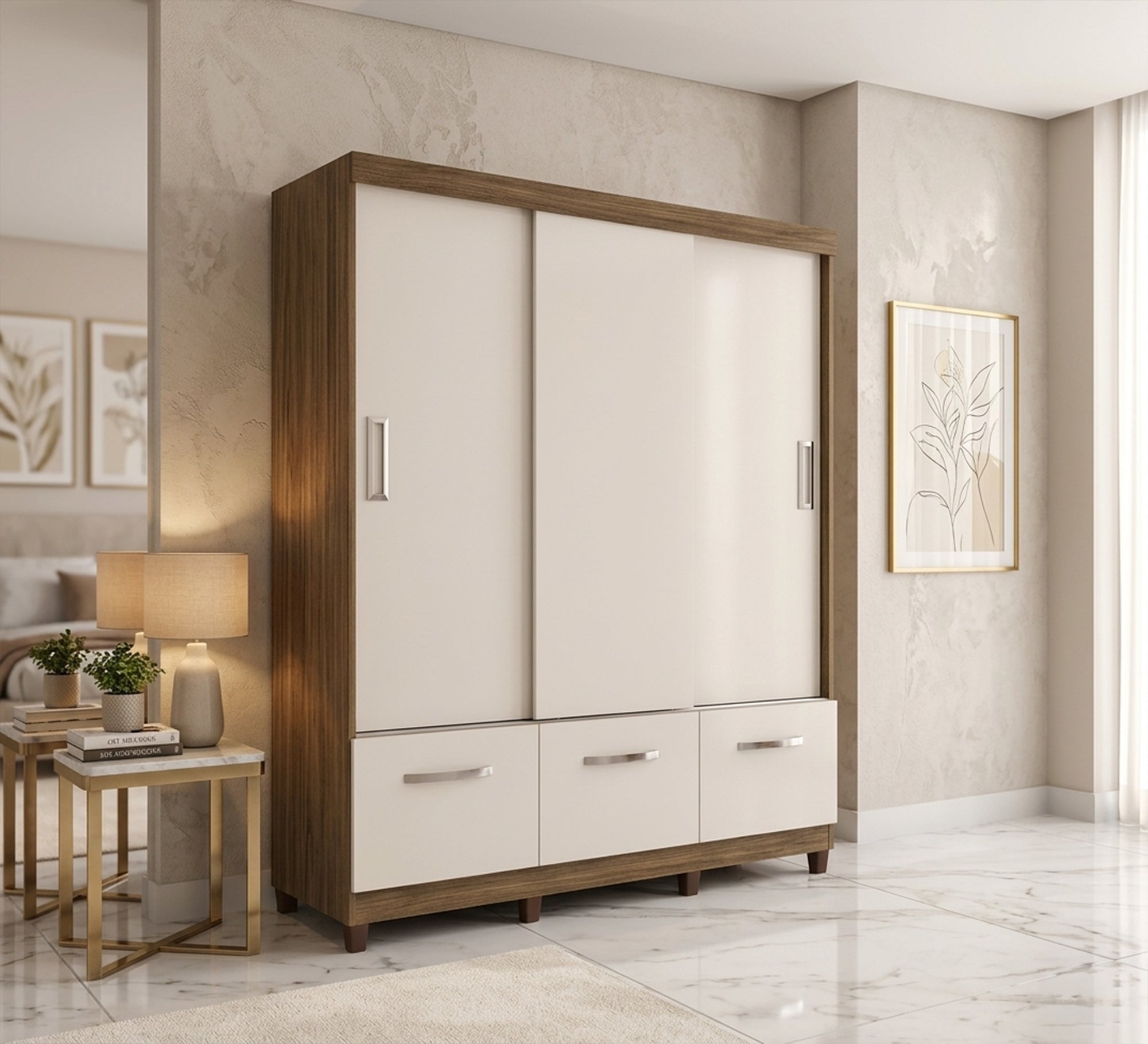 Ultimate Wardrobe with Deep Drawers - Vitrine Furniture - Wardrobes