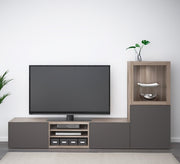 Ultra - Slim HD TV Unit with Vibrant Display - Vitrine Furniture - TV Table & Cabinet