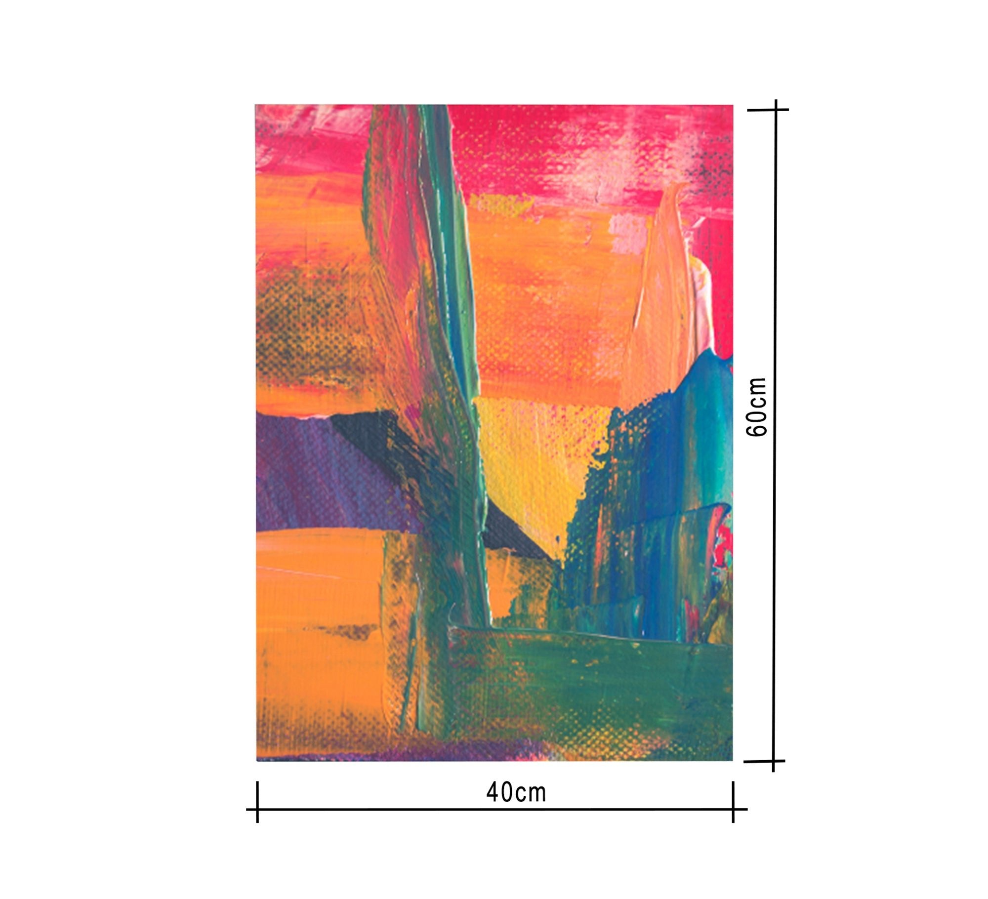 Unique abstract art painting - Vitrine Furniture - Décor