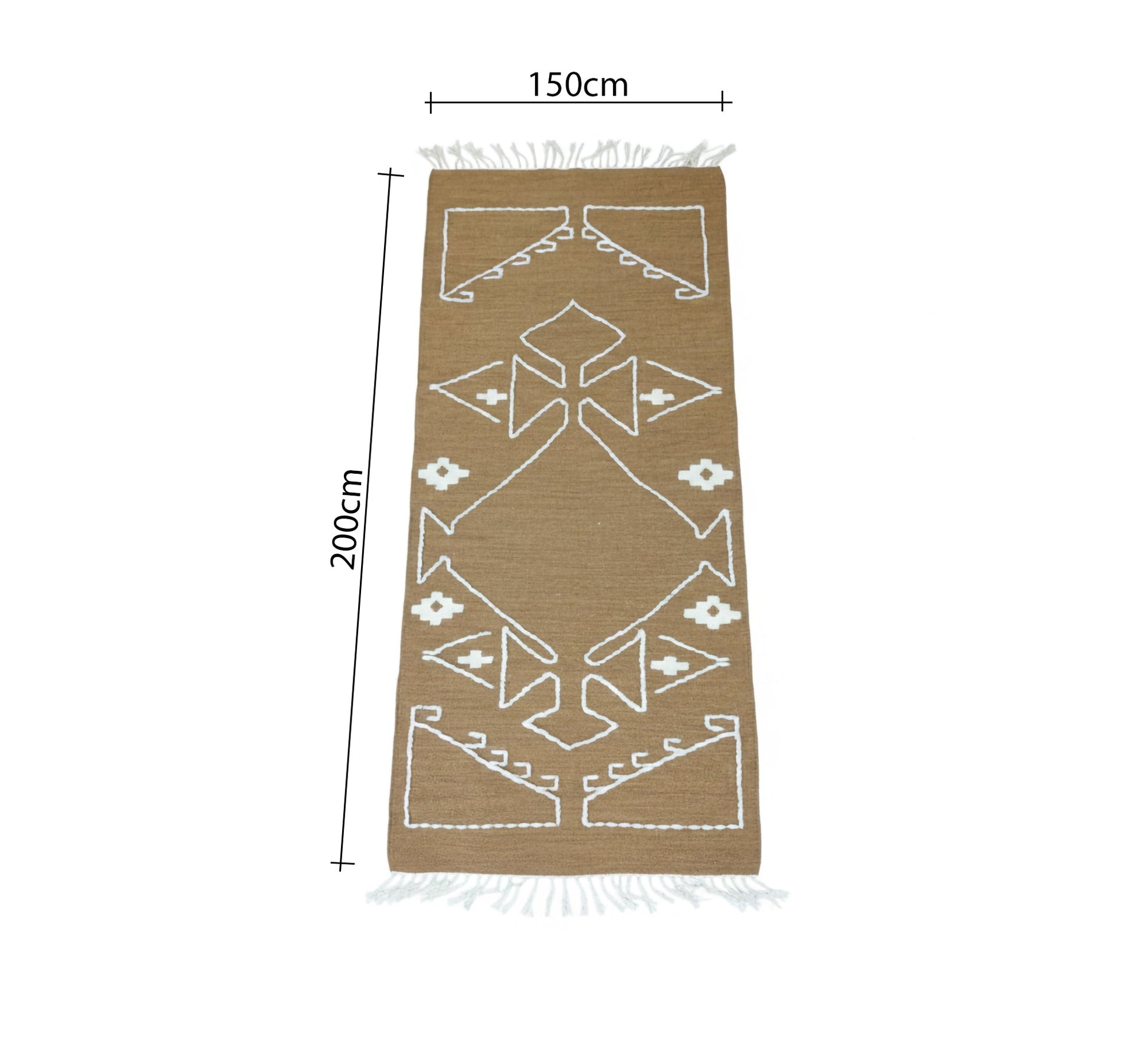 Unique design rug with clear geometric patterns - Vitrine Furniture - Accessories